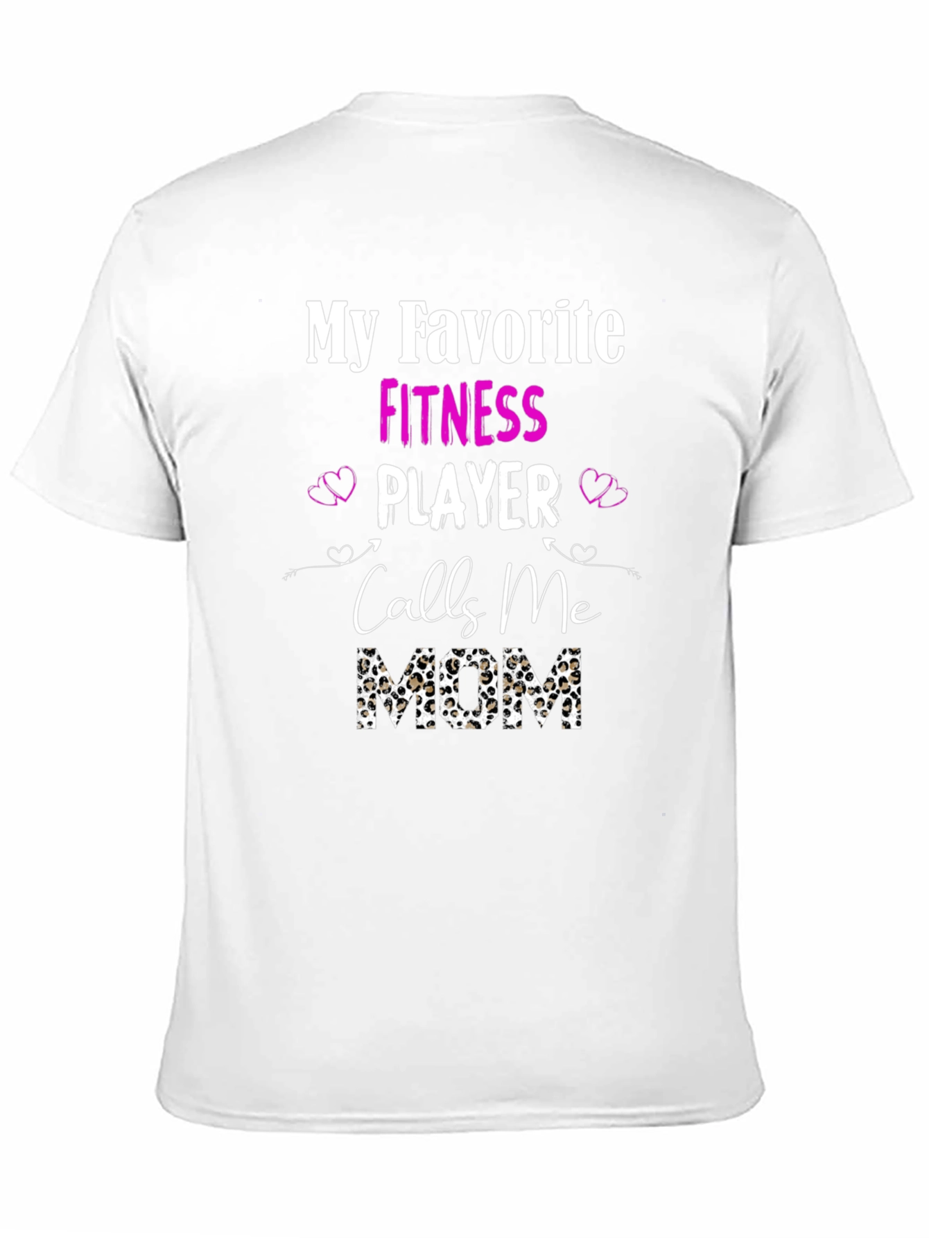 Fitness Player Mom T-Shirt - Black Graphic Tee