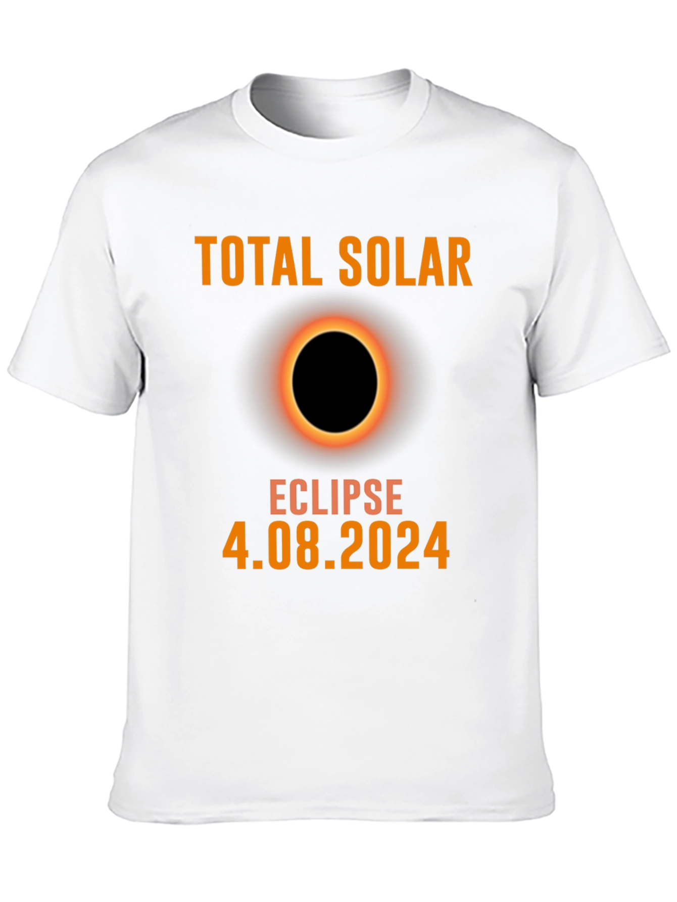 Total Solar Eclipse 2024 Black T-Shirt