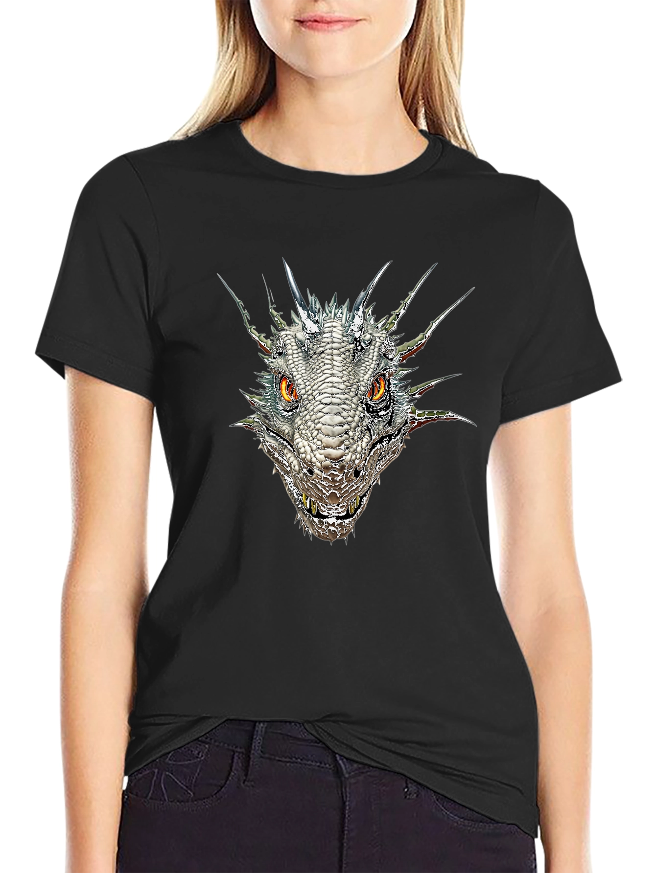 Dragon Head Graphic T-Shirt