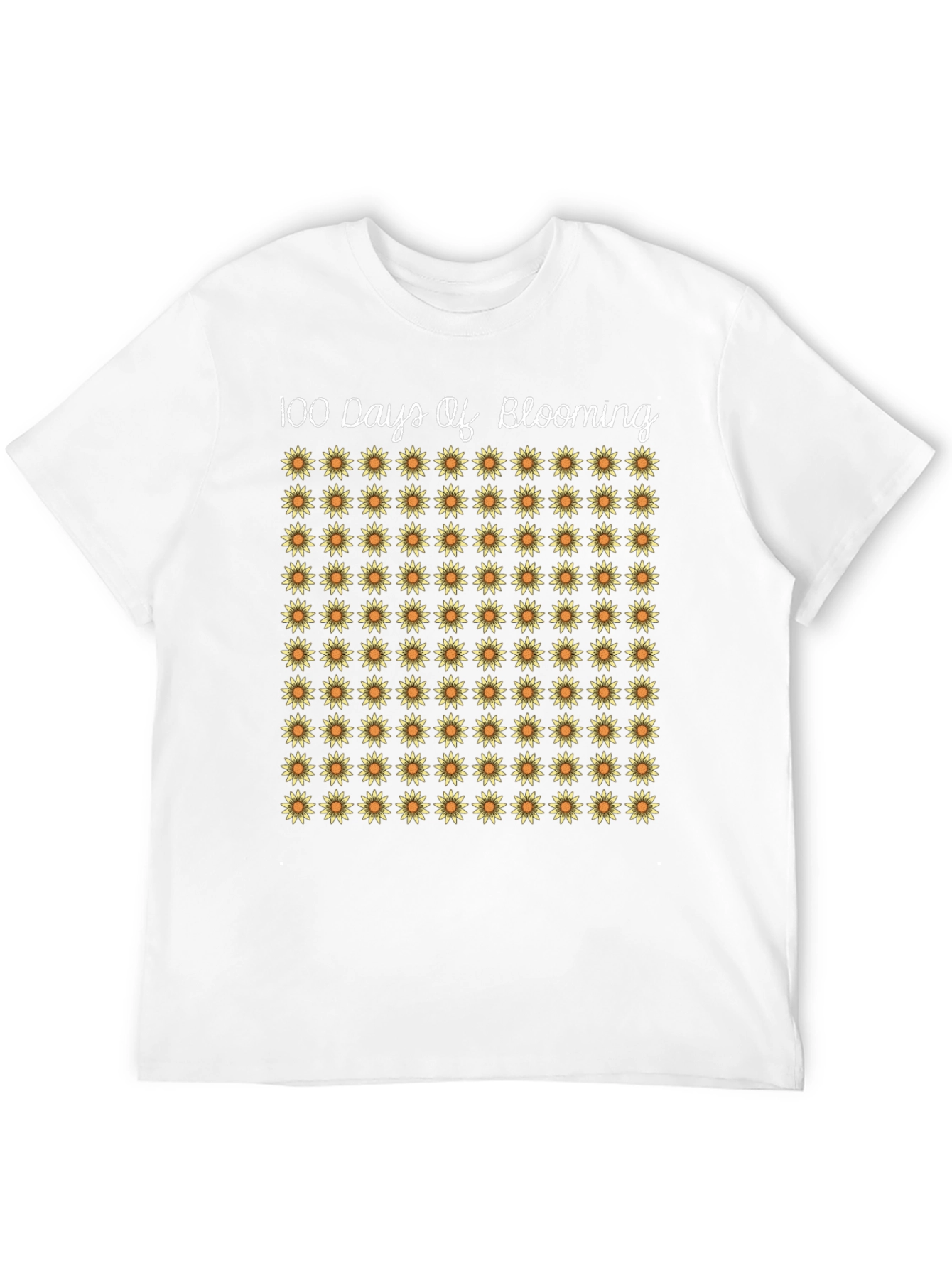 100 Days of Blooming Sunflower T-Shirt