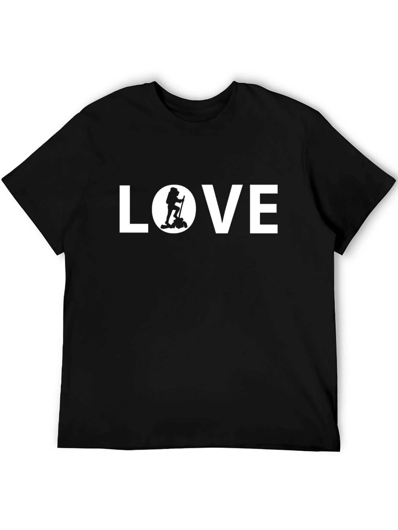 Love Hiking T-Shirt - Black Adventure Tee