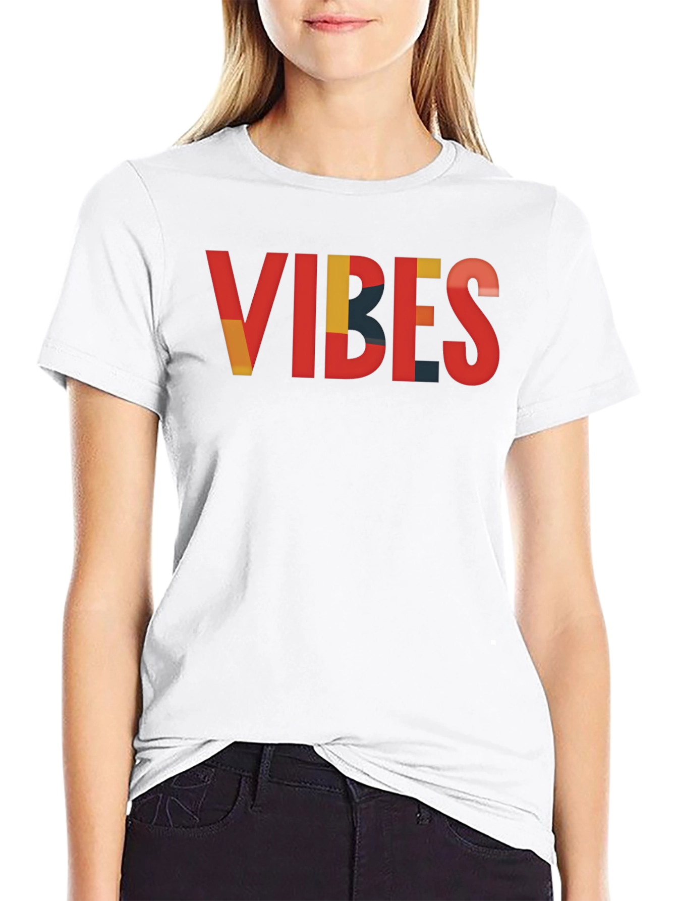 Vibes Graphic Tee - Cool Retro Style