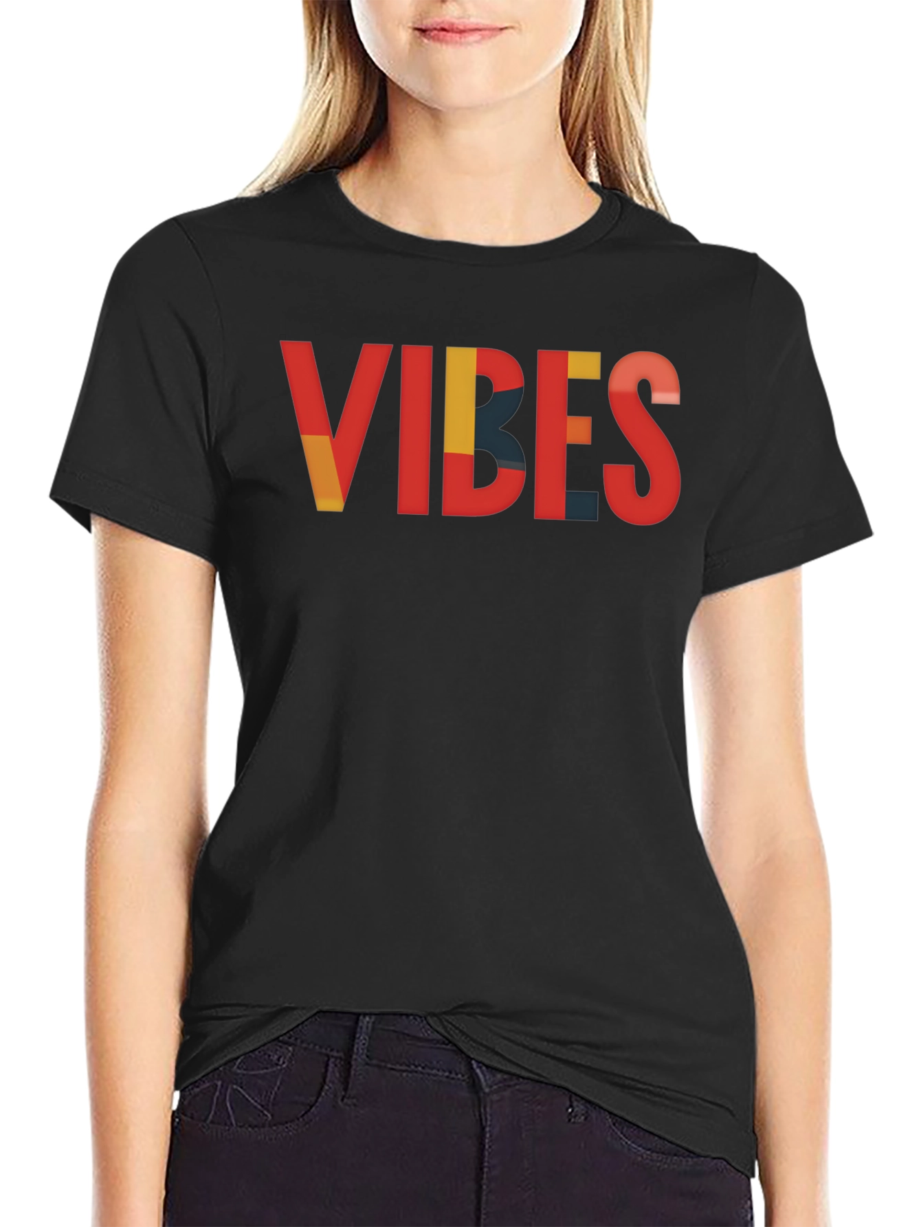 Vibes Graphic Tee - Cool Retro Style