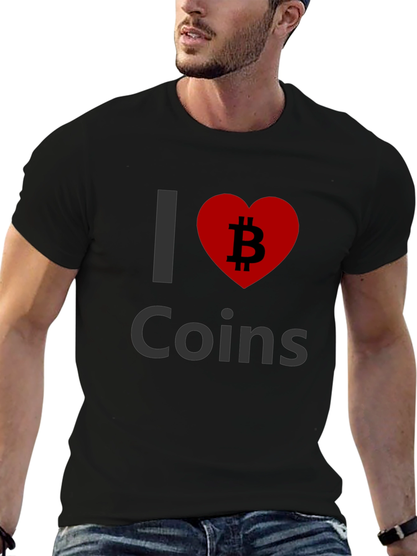 I Heart Crypto Coins T-Shirt