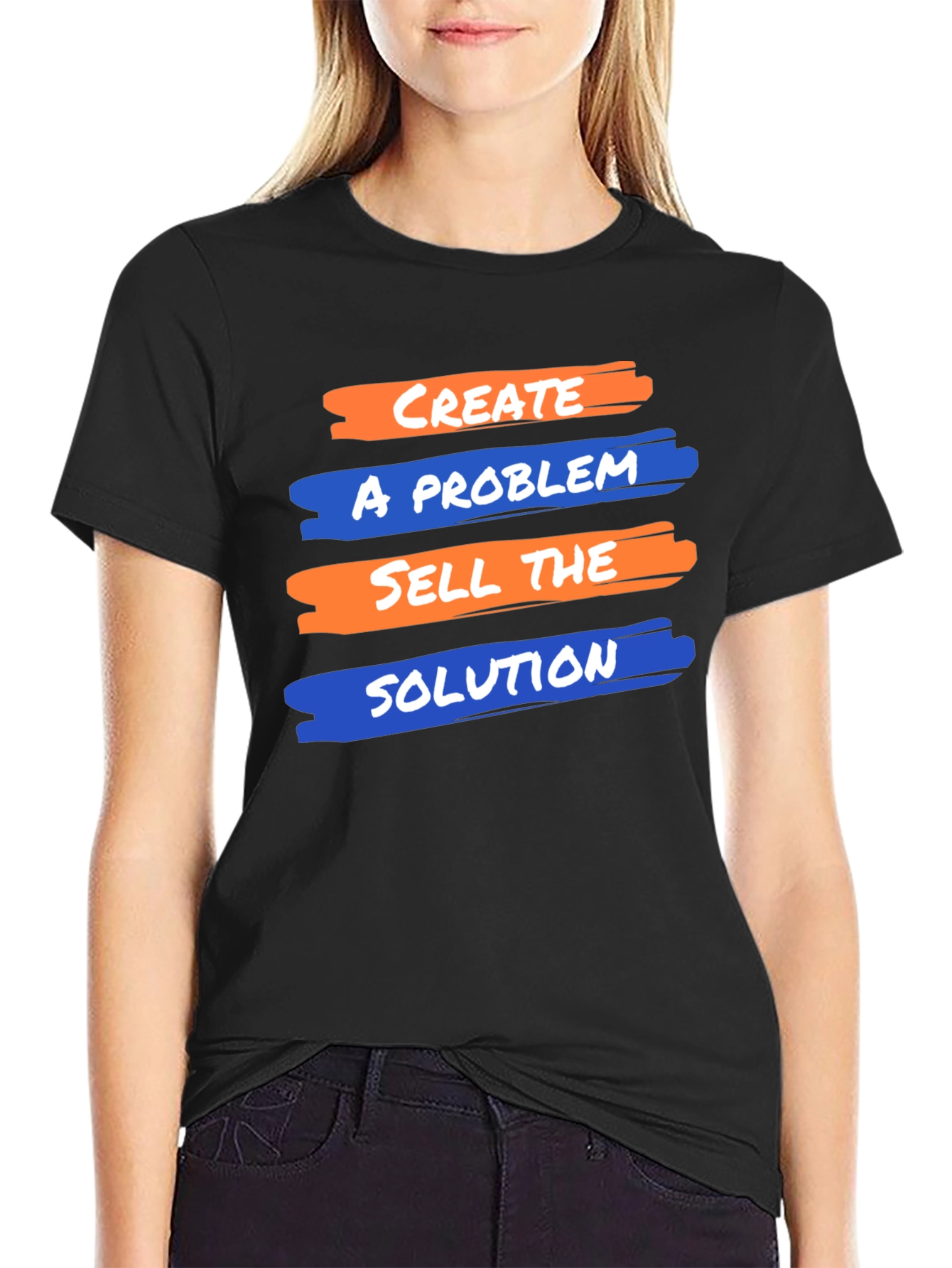 Create A Problem T-Shirt - Funny Entrepreneur Shirt