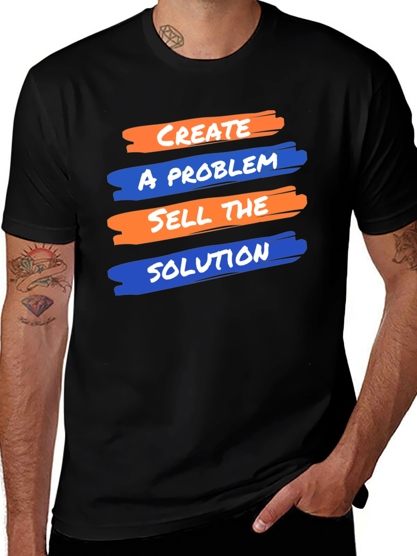 Create A Problem T-Shirt - Funny Entrepreneur Shirt