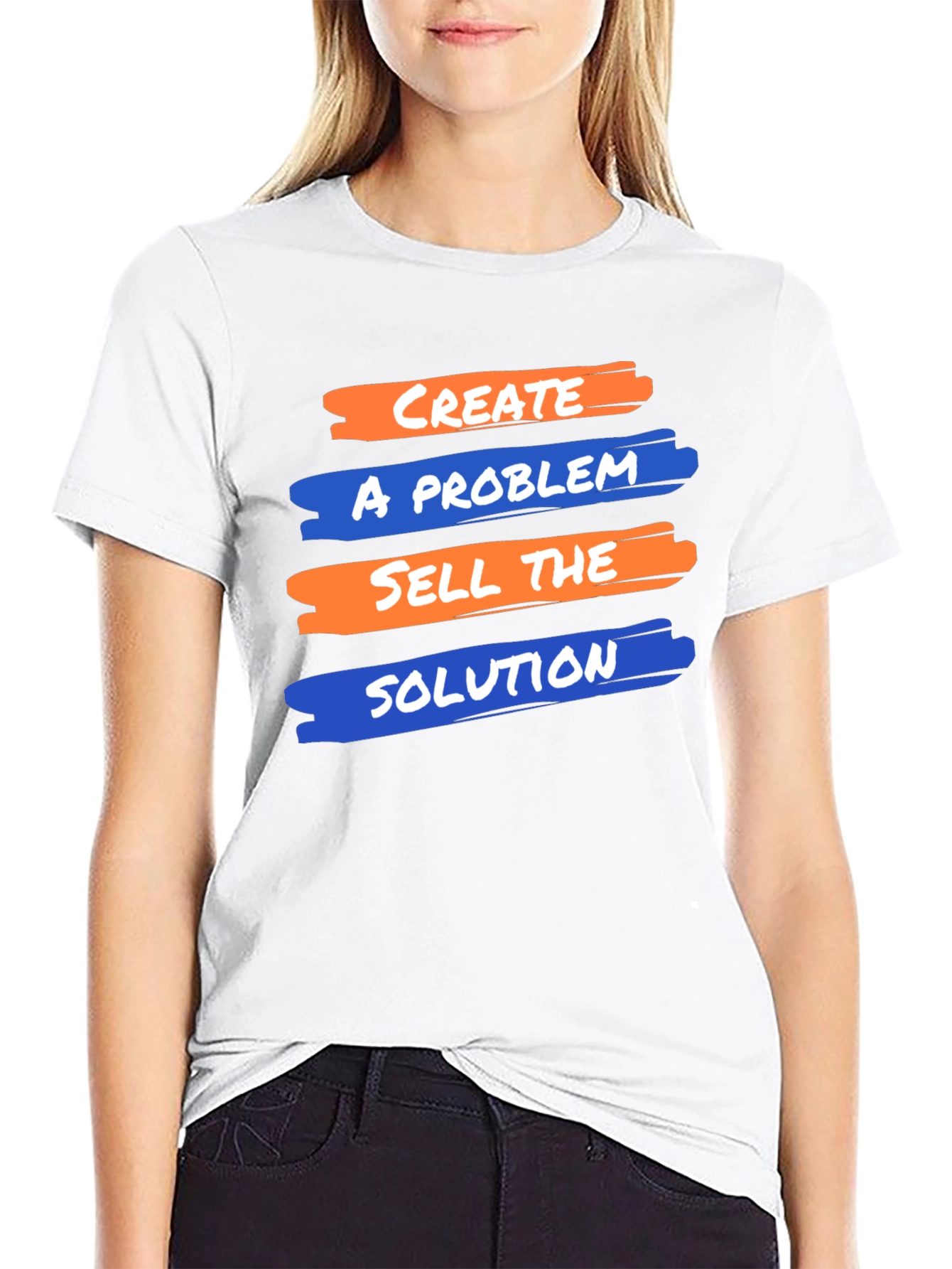 Create A Problem T-Shirt - Funny Entrepreneur Shirt