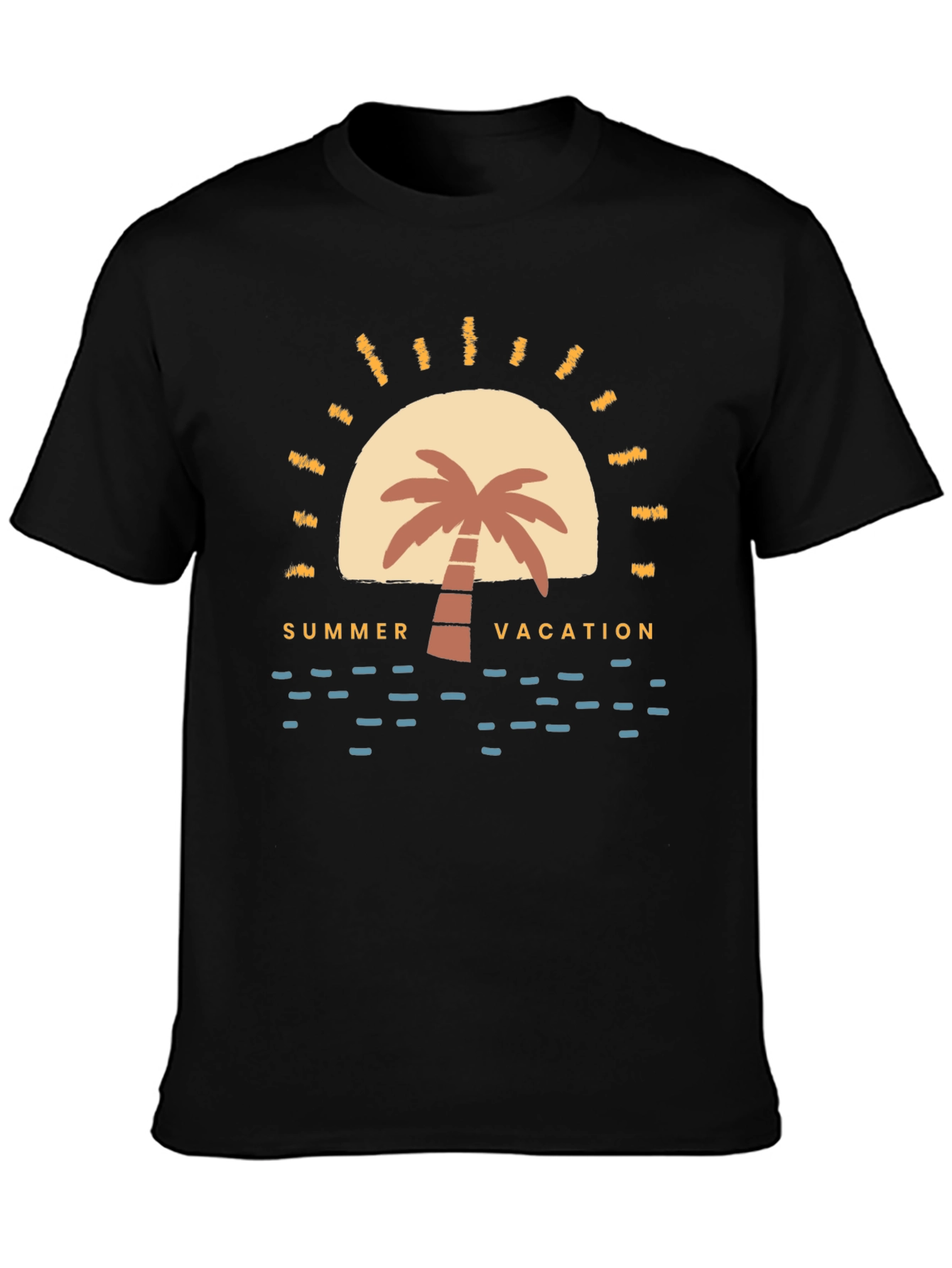 Summer Vacation Graphic T-Shirt