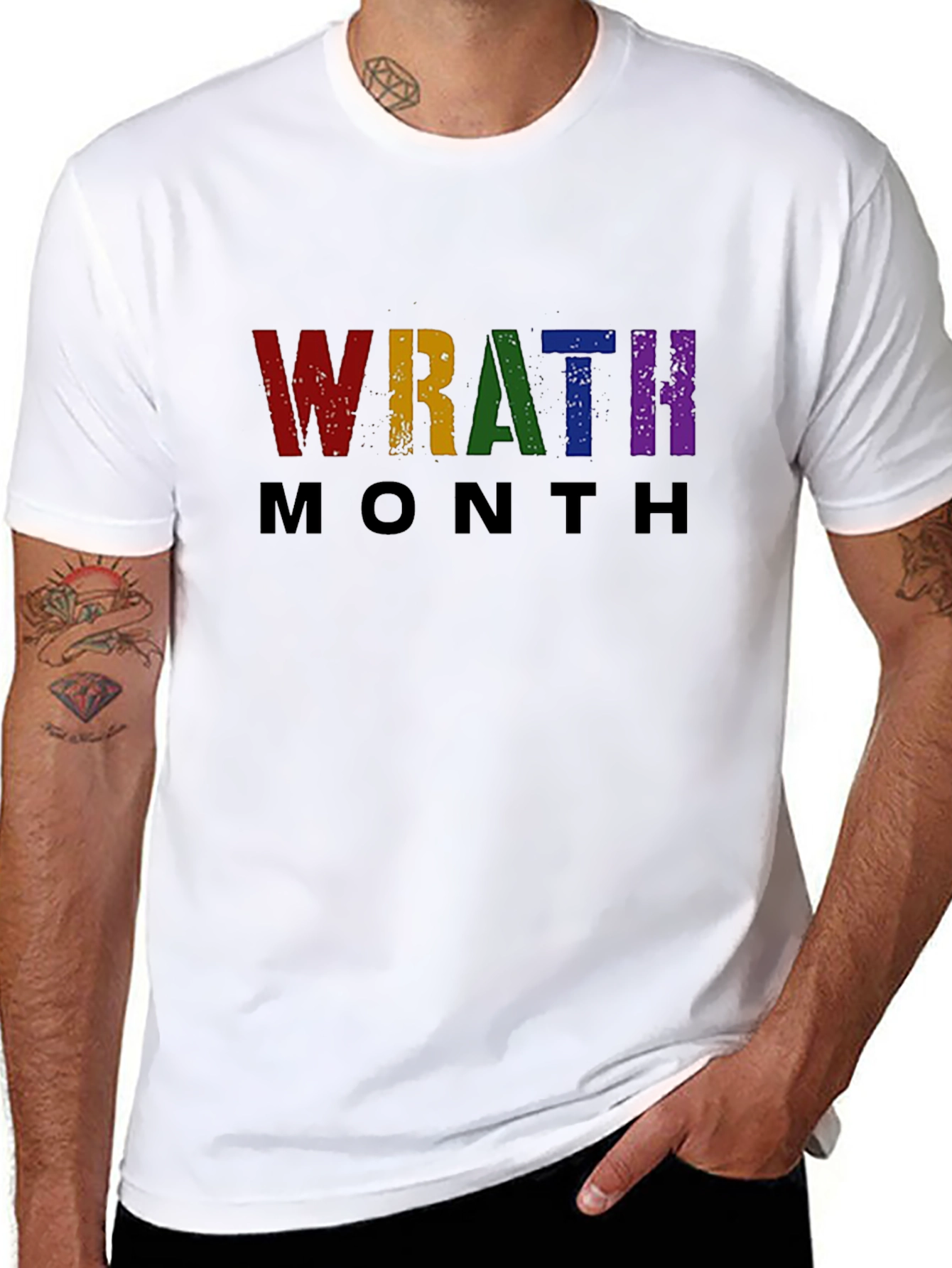 Wrath Month Pride Tee