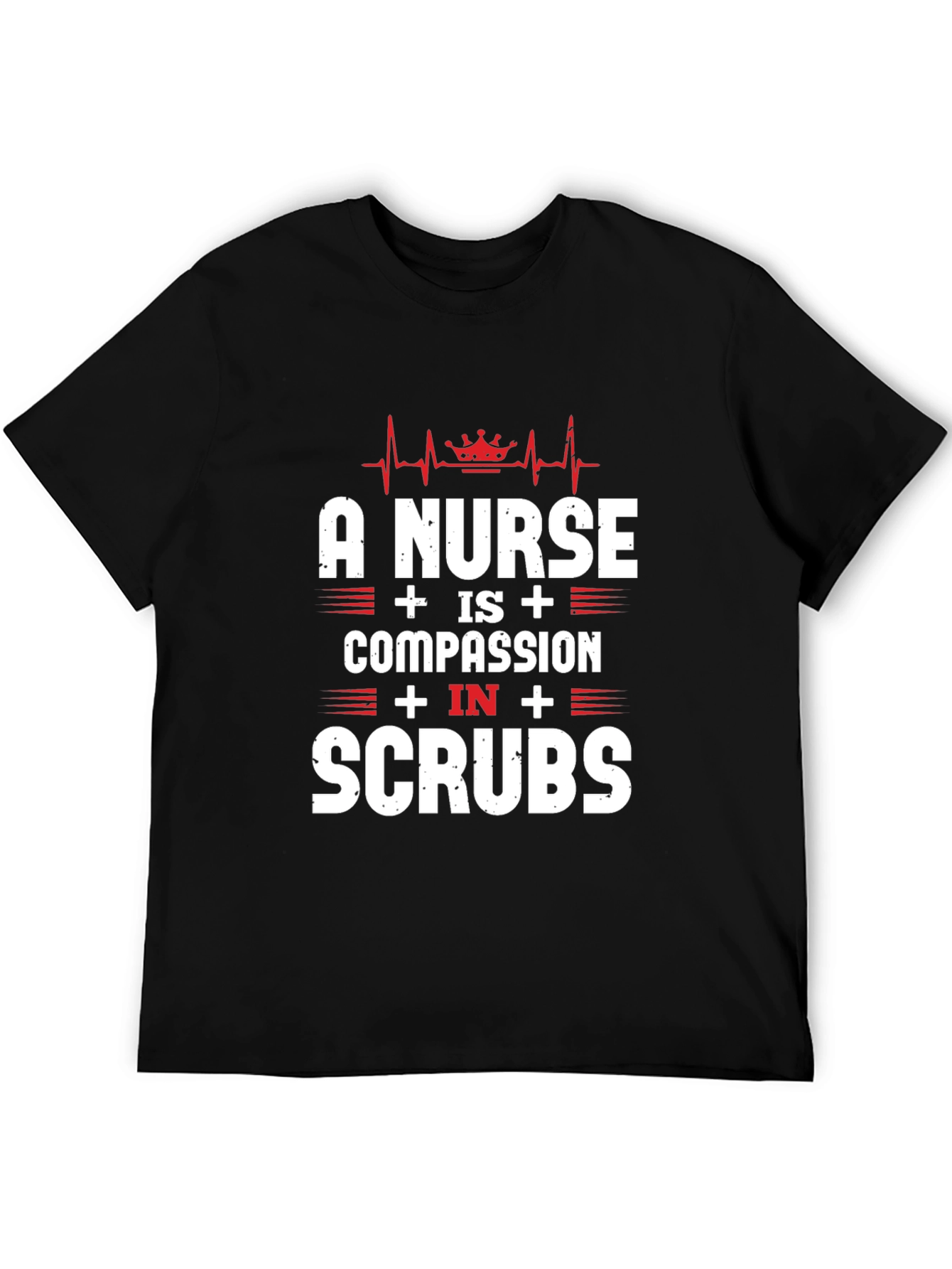 Nurse Compassion in Scrubs T-Shirt