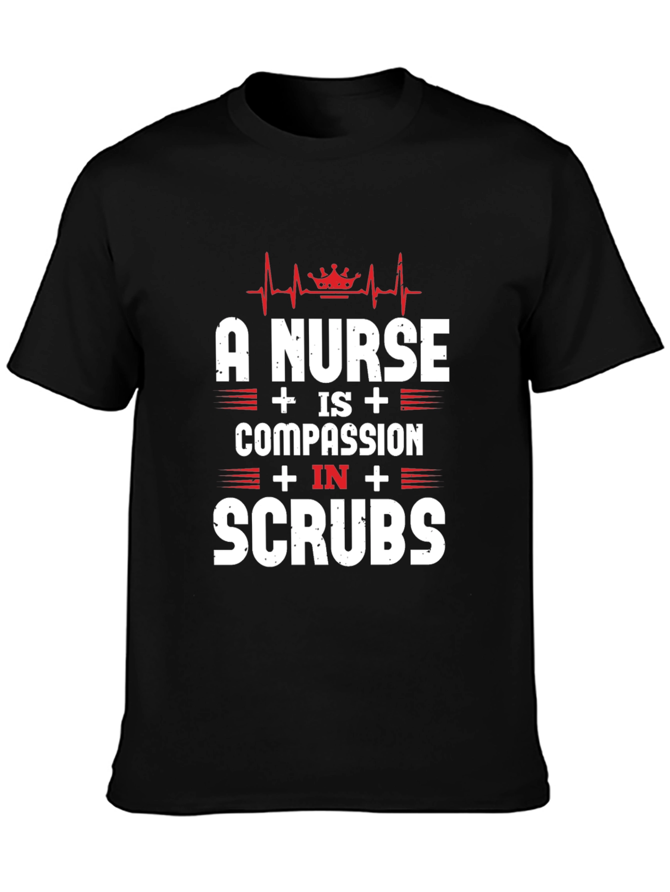 Nurse Compassion in Scrubs T-Shirt