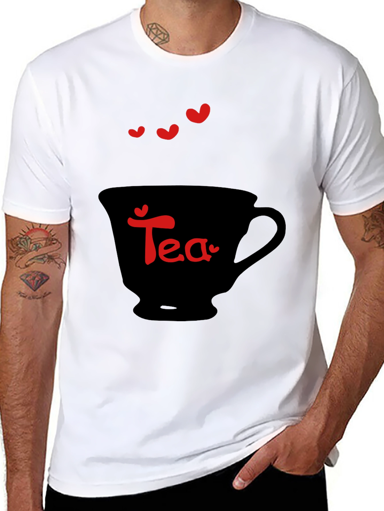 Tea Lovers Graphic T-Shirt