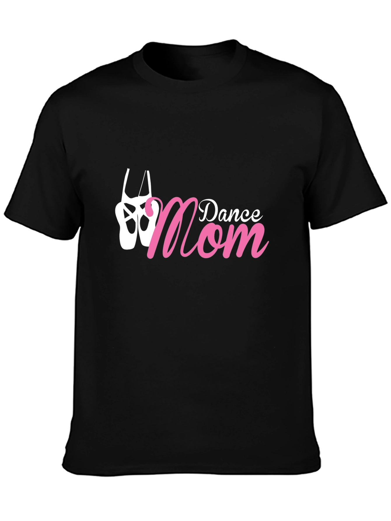 Dance Mom Graphic Tee - Black Cotton T-Shirt