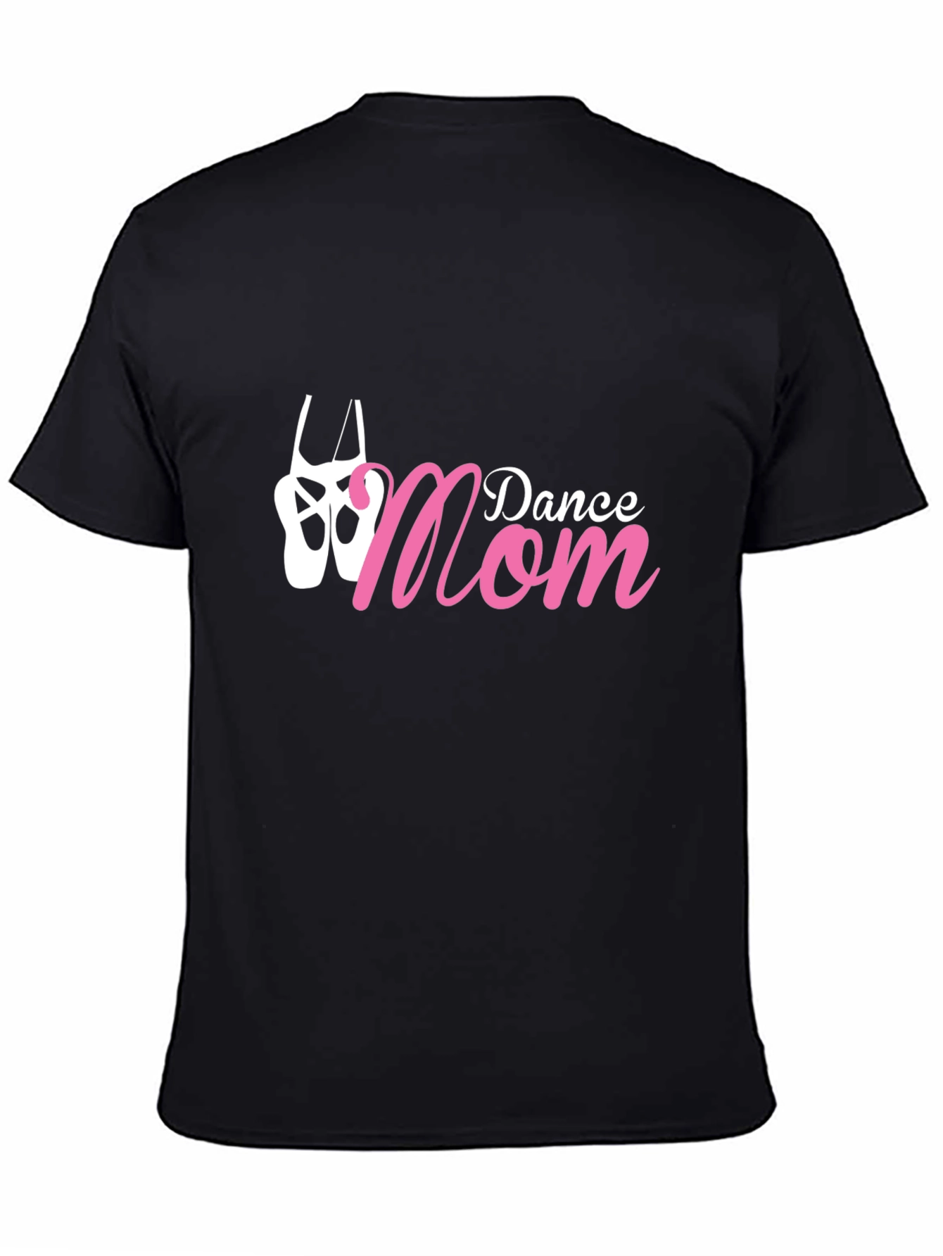 Dance Mom Graphic Tee - Black Cotton T-Shirt
