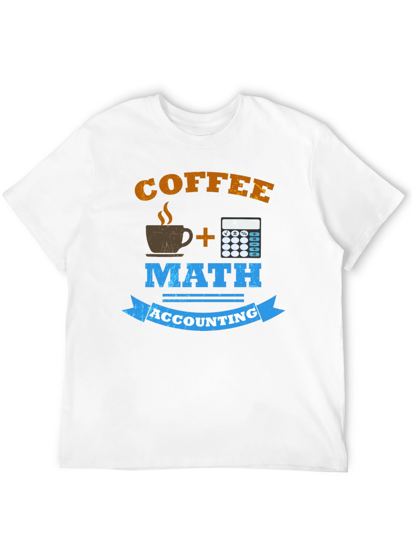 Coffee Math Accounting T-Shirt Funny Accountant Gift