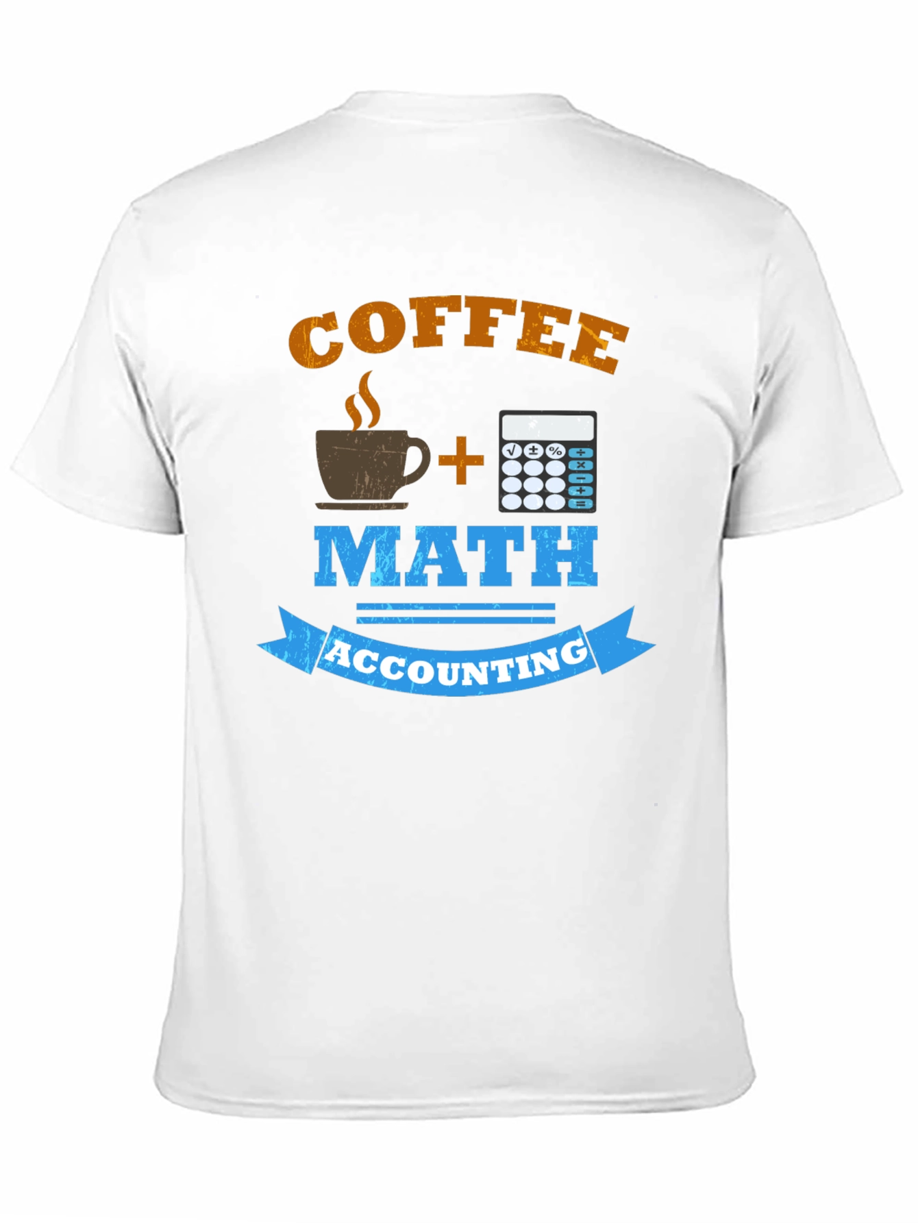 Coffee Math Accounting T-Shirt Funny Accountant Gift