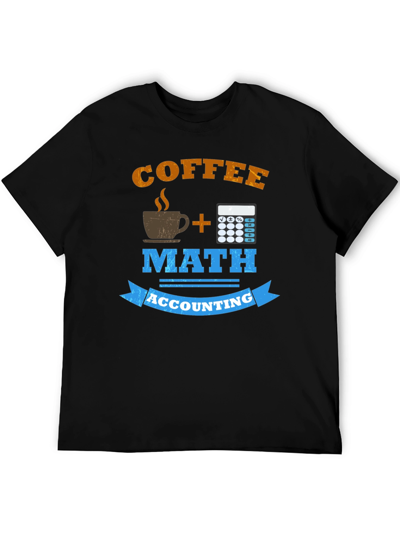 Coffee Math Accounting T-Shirt Funny Accountant Gift