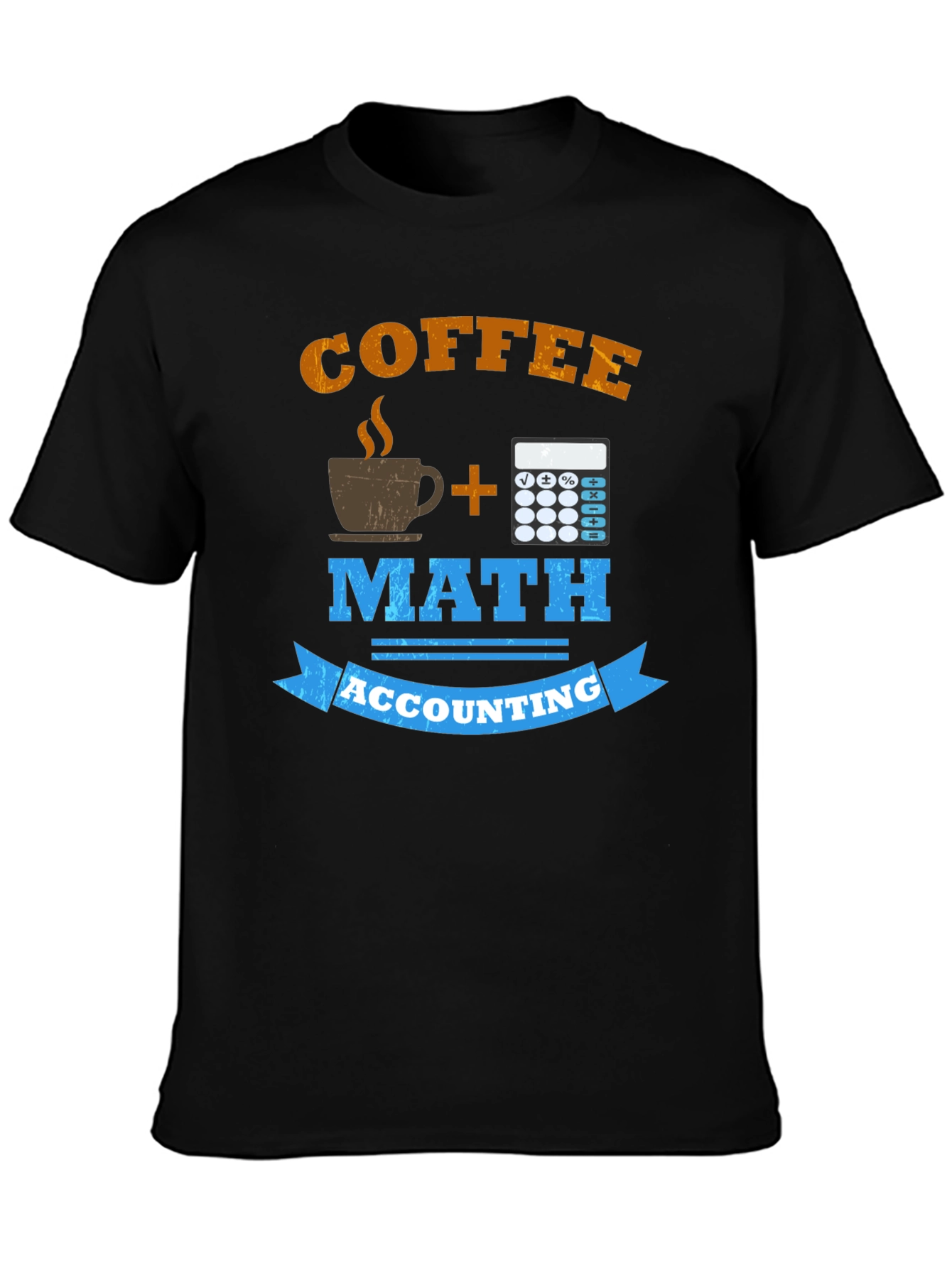 Coffee Math Accounting T-Shirt Funny Accountant Gift