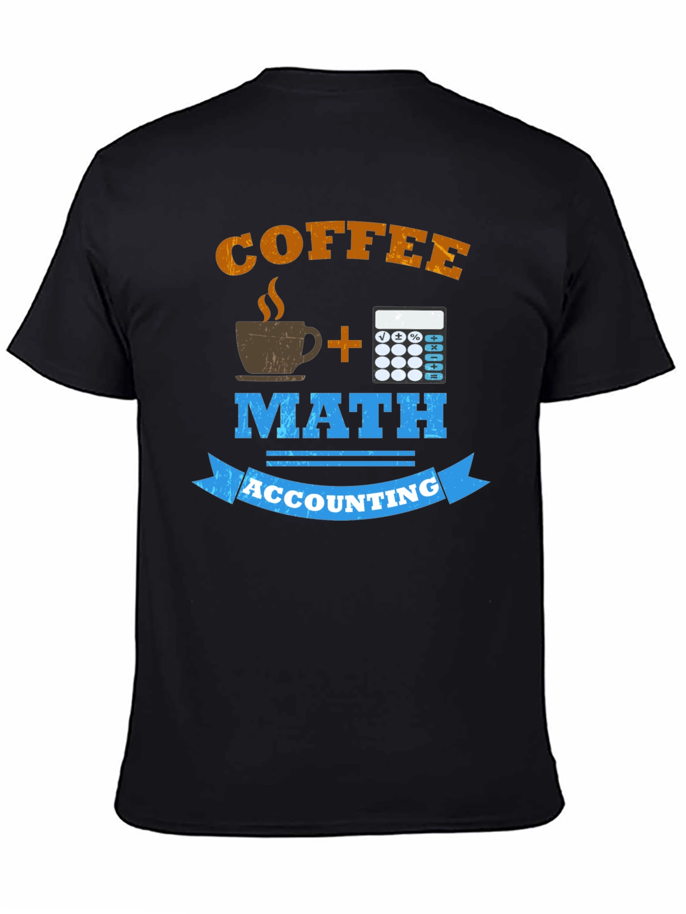 Coffee Math Accounting T-Shirt Funny Accountant Gift