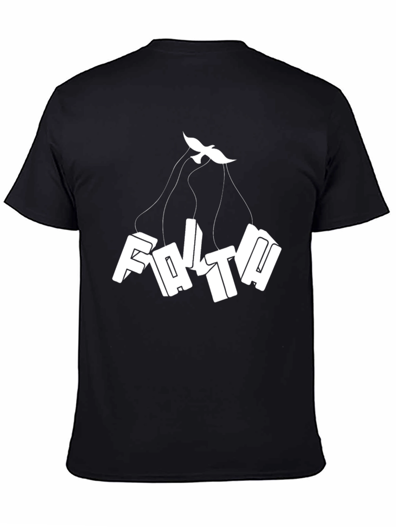 Faith Dove Graphic Black T-Shirt
