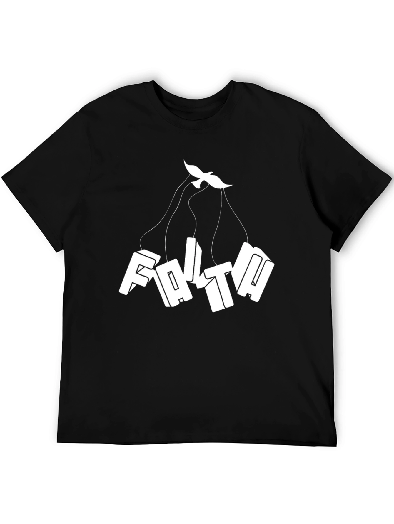 Faith Dove Graphic Black T-Shirt