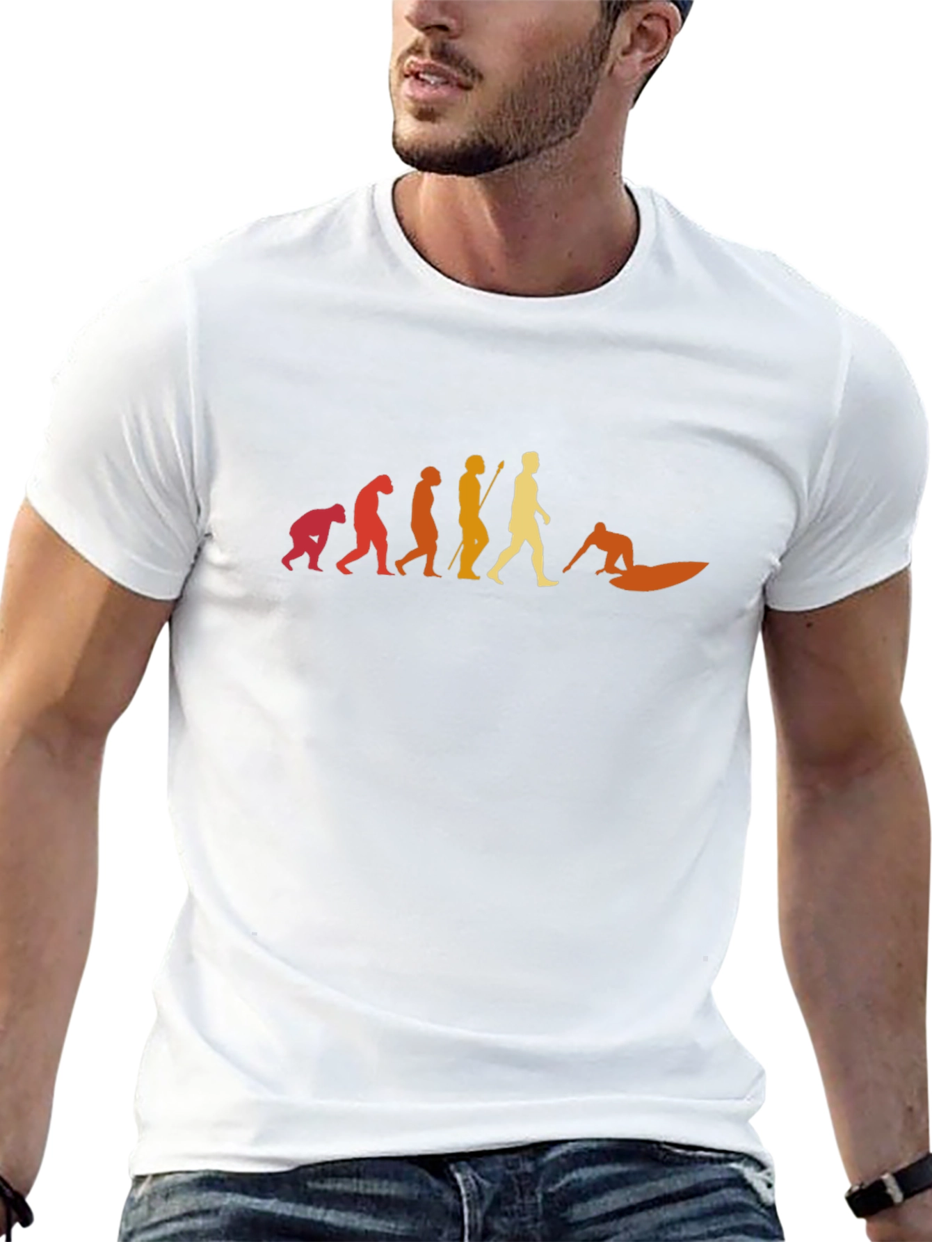 Surfer Evolution T-Shirt - Black