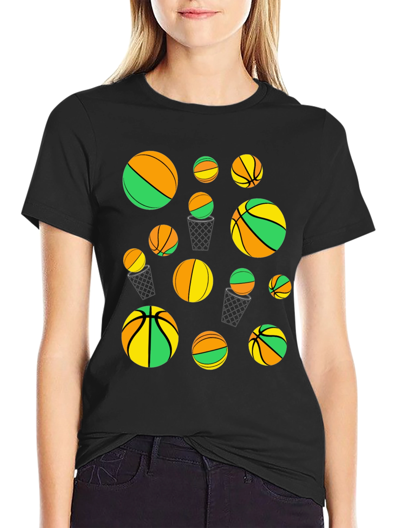 Basketball Graphic Tee - Fun & Sporty!