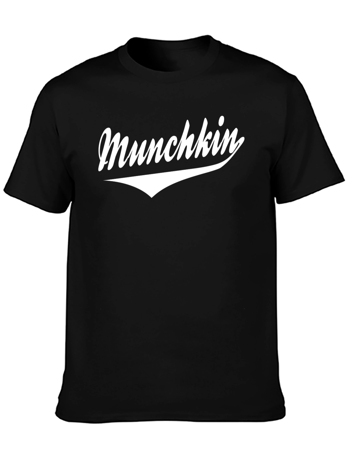 Munchkin Graphic Tee - Black Casual T-Shirt
