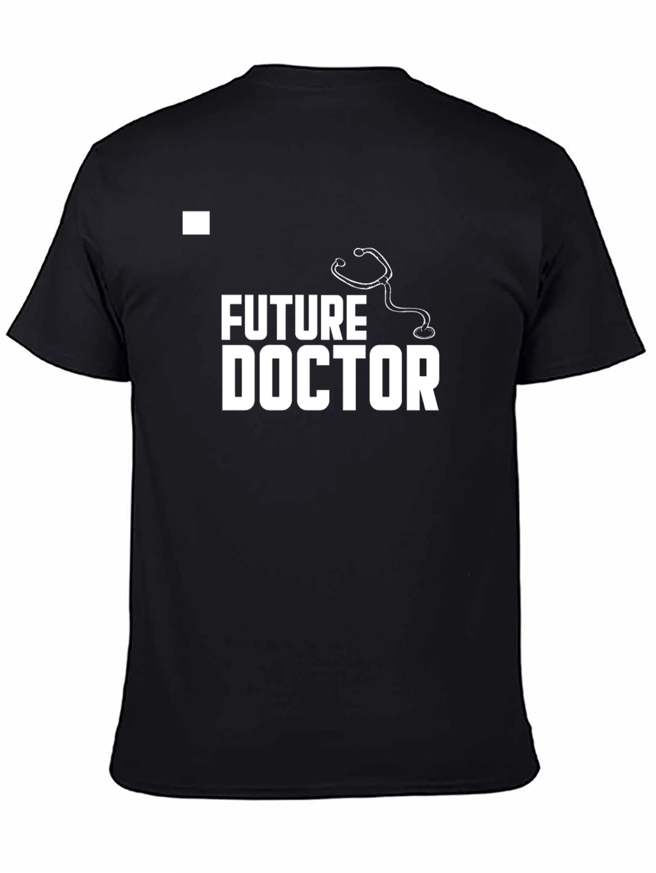Future Doctor Black T-Shirt