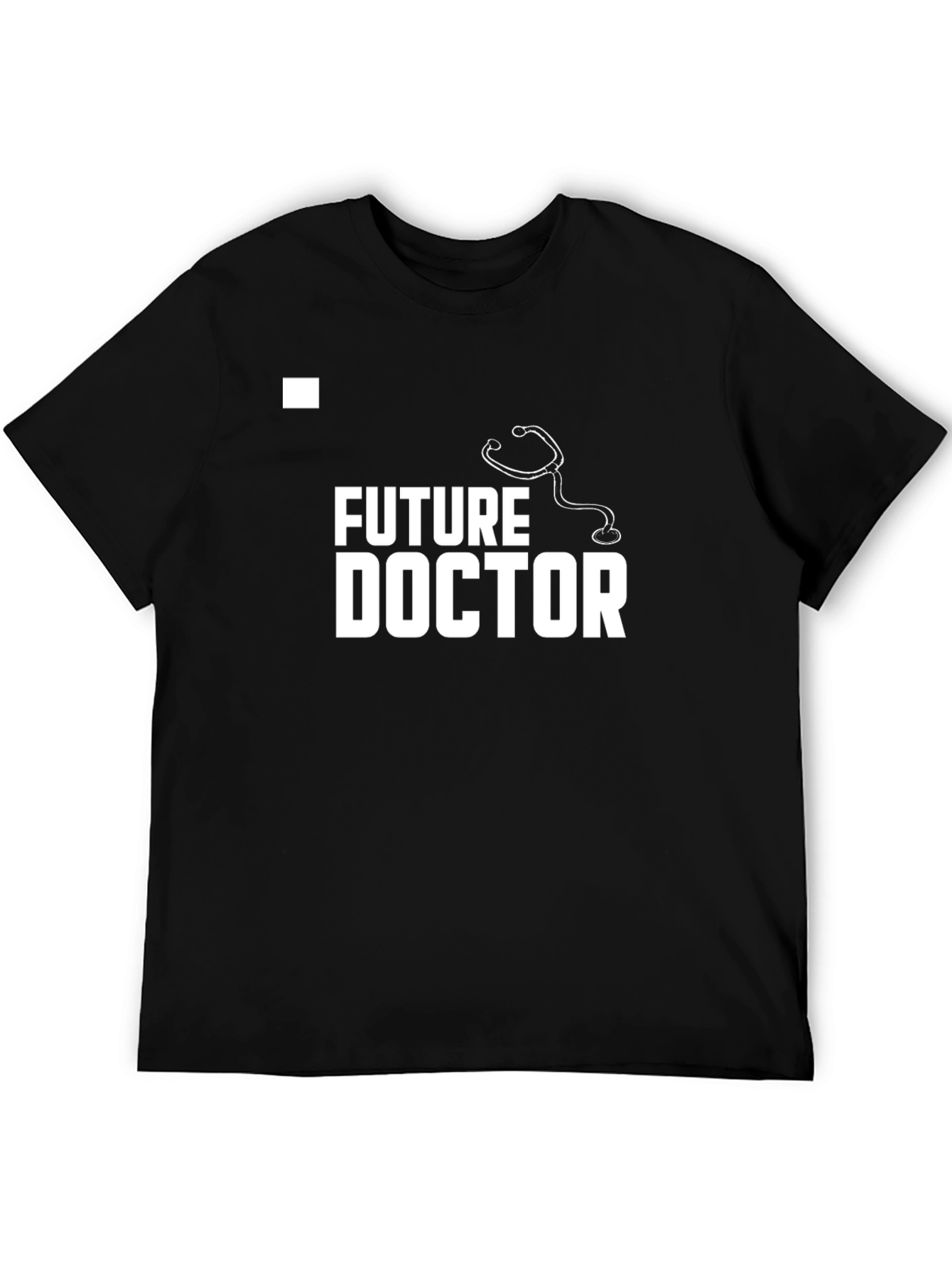 Future Doctor Black T-Shirt