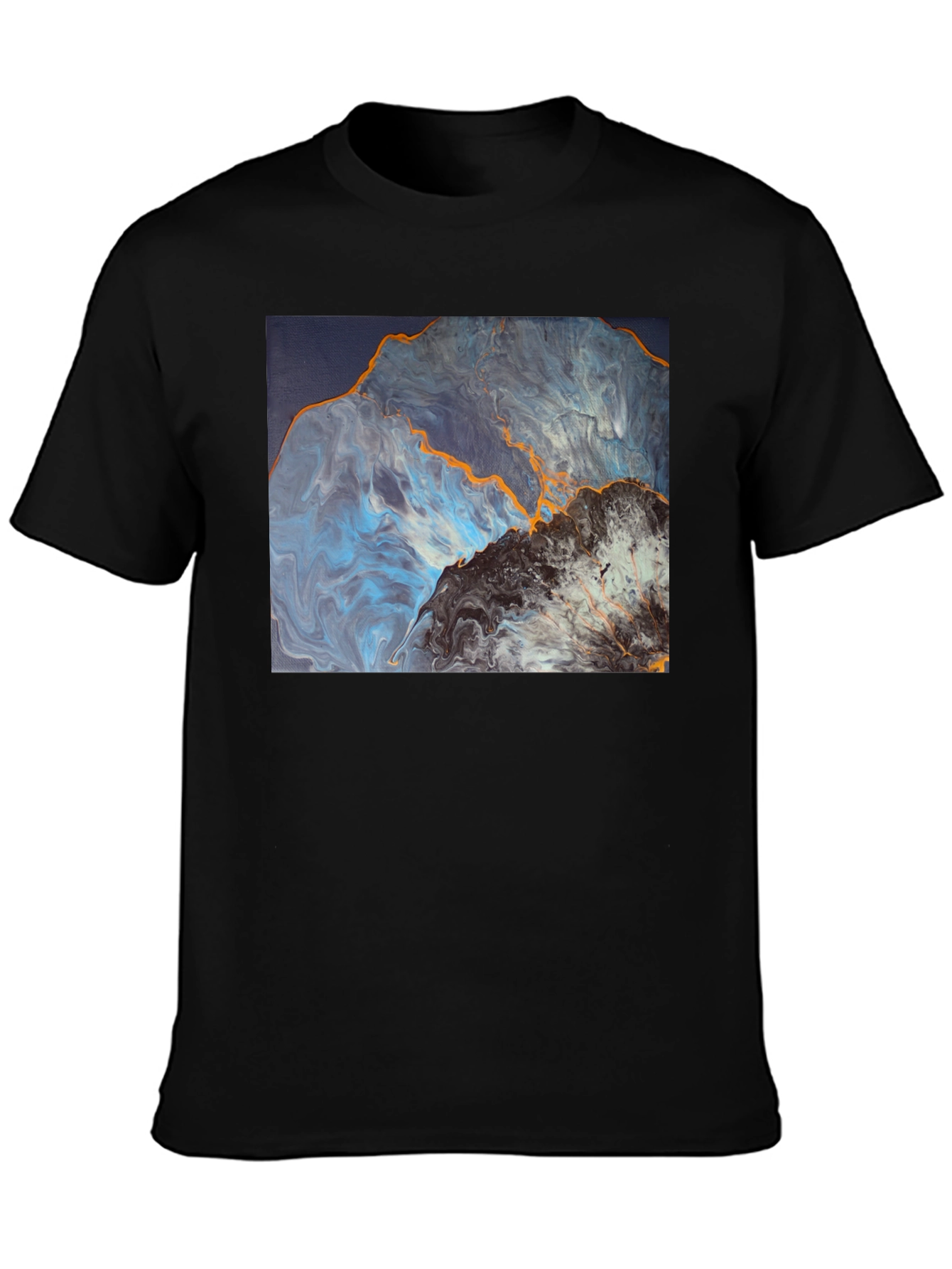 Abstract Mountain Graphic T-Shirt