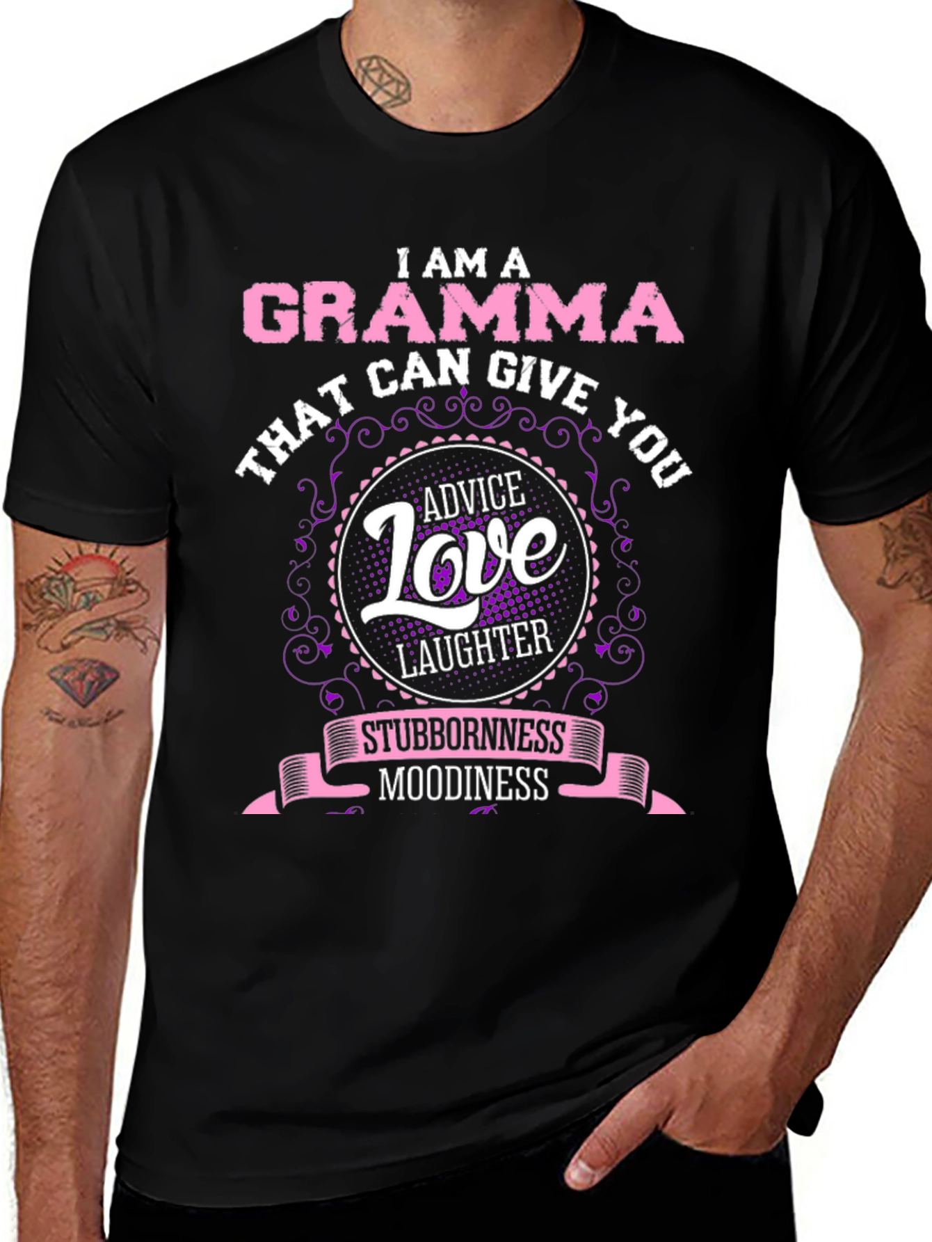 I am a Gramma T-Shirt Advice Love Laughter