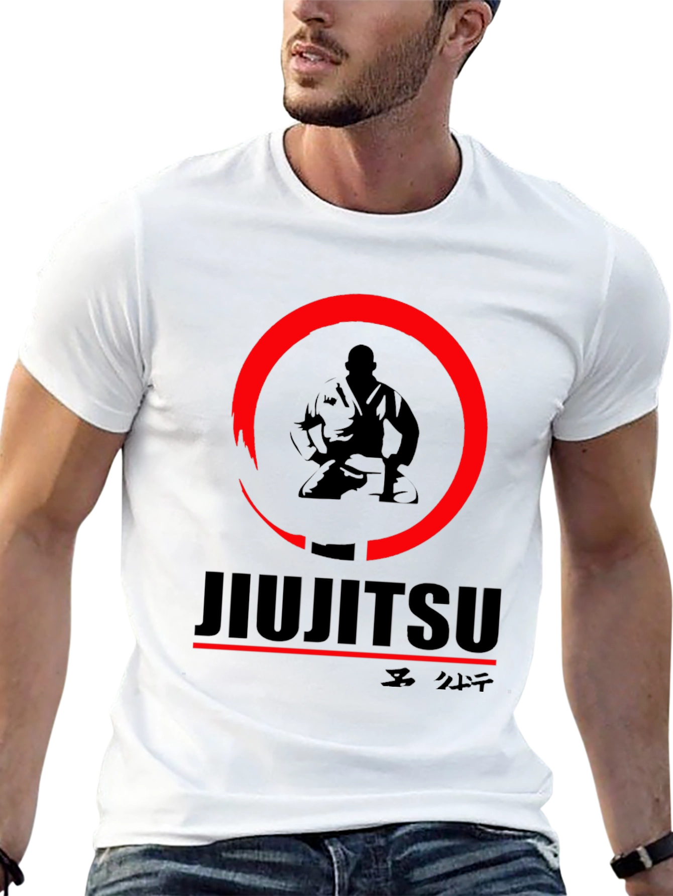 Jujitsu Graphic Tee - Martial Arts Inspired Design