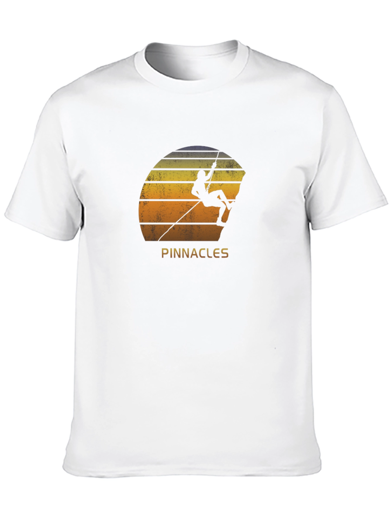 Pinnacles Climbing T-Shirt - Black Graphic Tee
