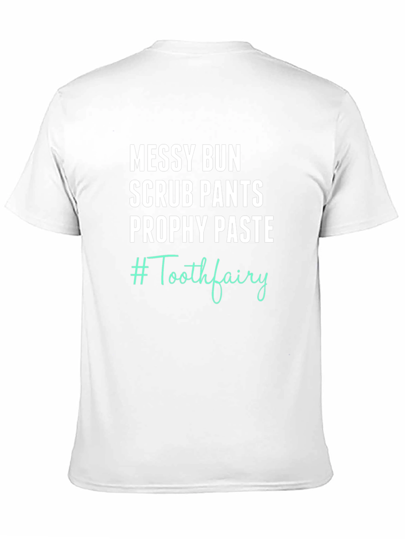Messy Bun Tooth Fairy Graphic Tee