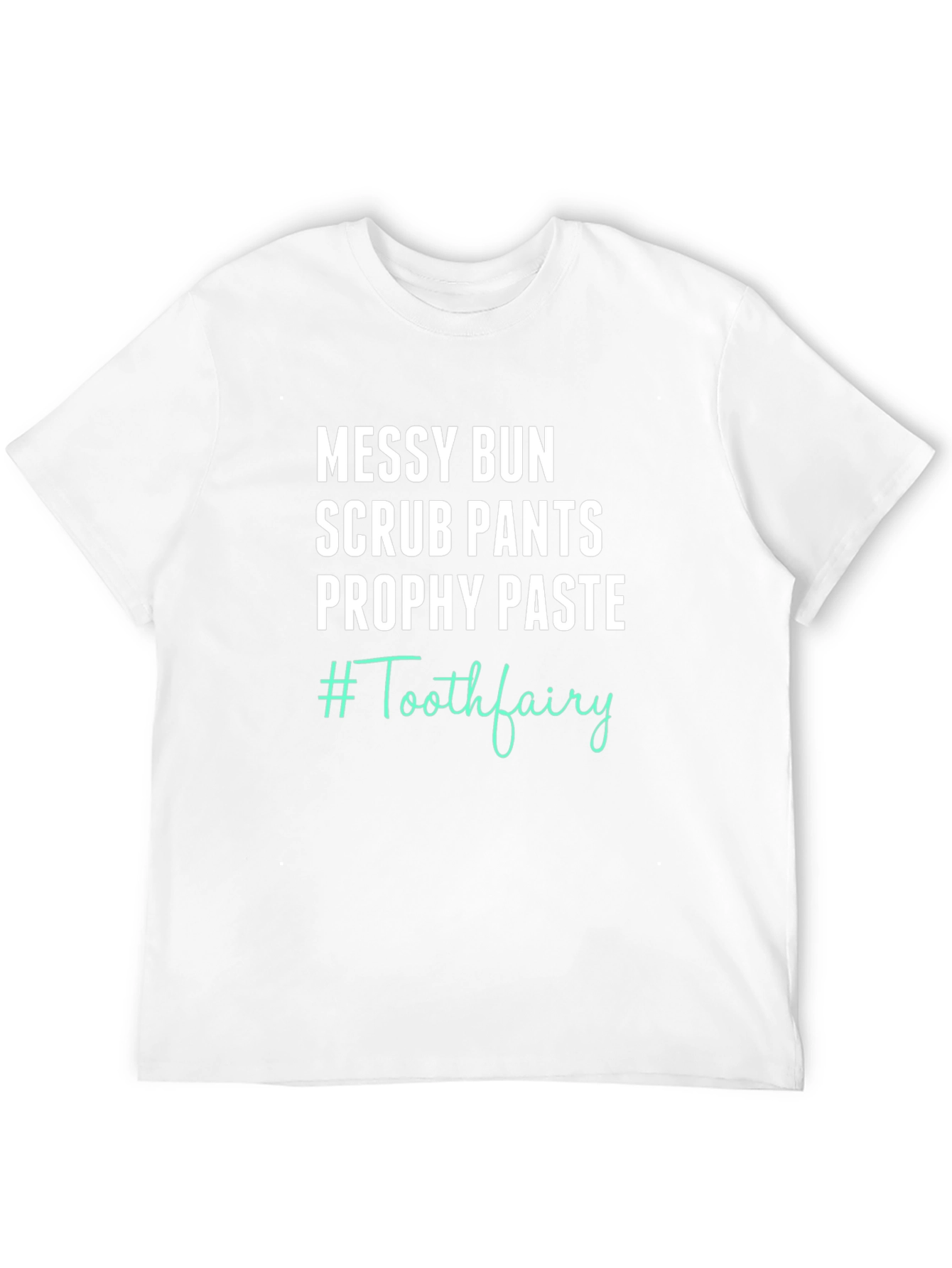 Messy Bun Tooth Fairy Graphic Tee