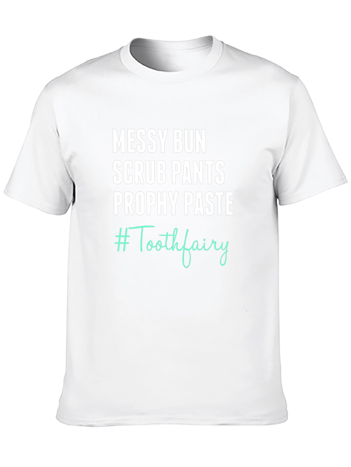 Messy Bun Tooth Fairy Graphic Tee