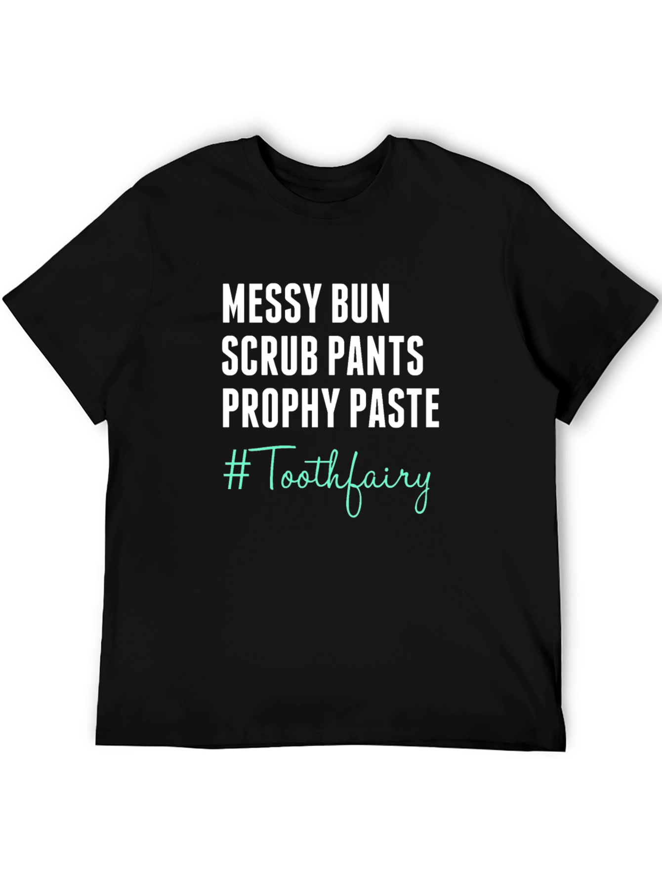 Messy Bun Tooth Fairy Graphic Tee