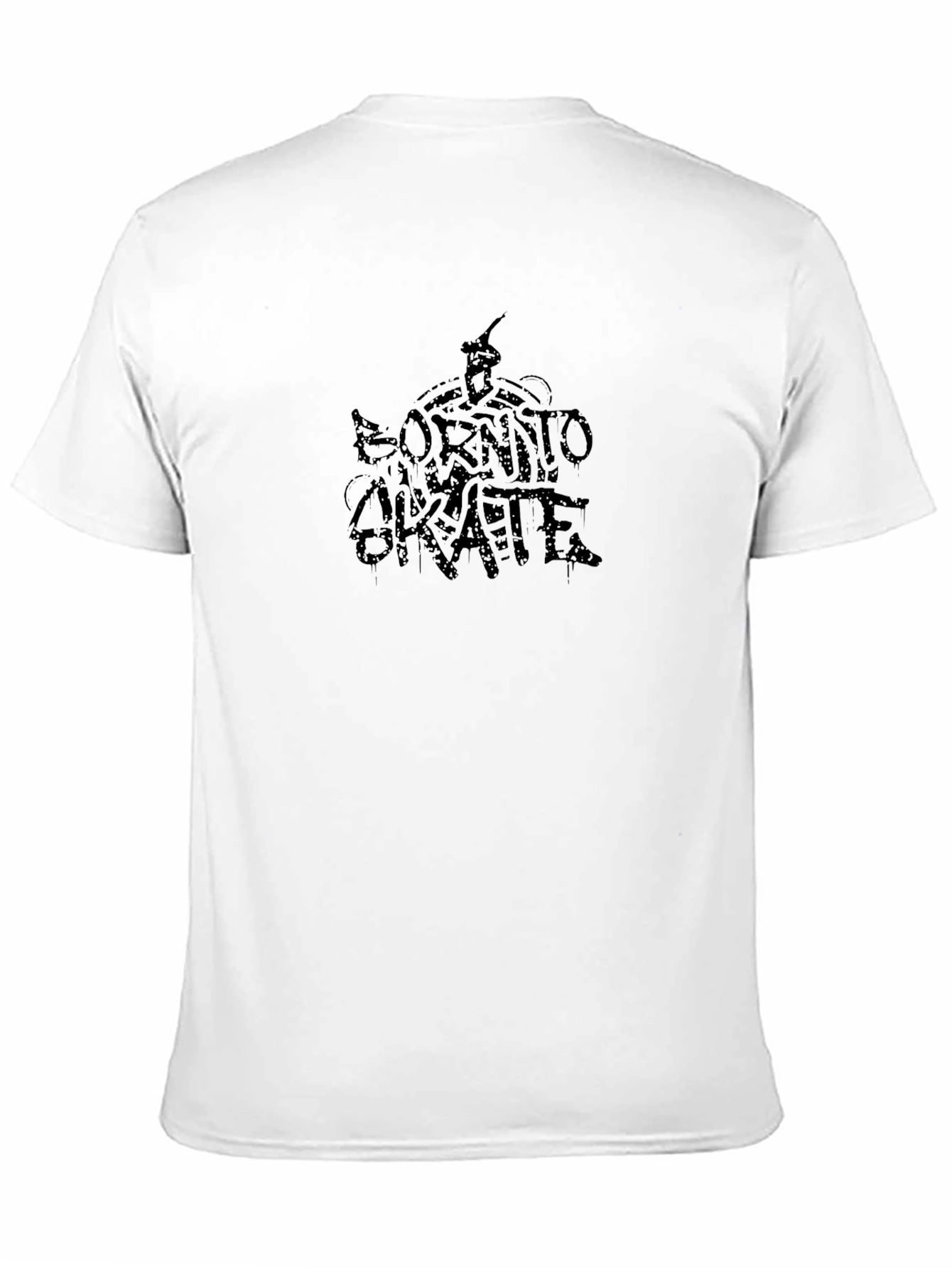 Born To Skate Black T-Shirt