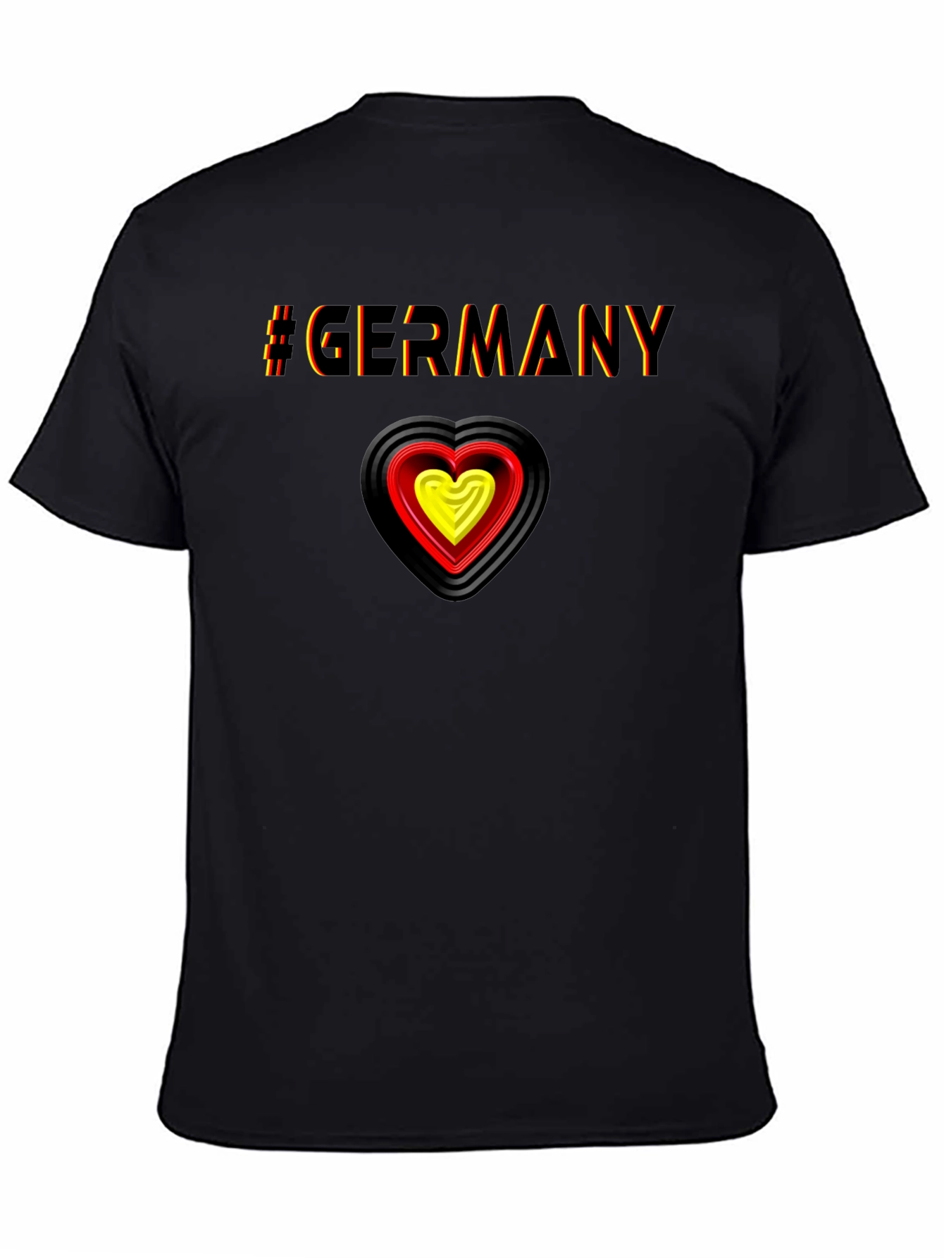 Germany Pride T-Shirt - German Flag Heart