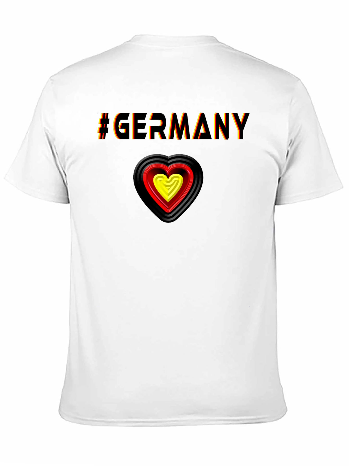 Germany Pride T-Shirt - German Flag Heart