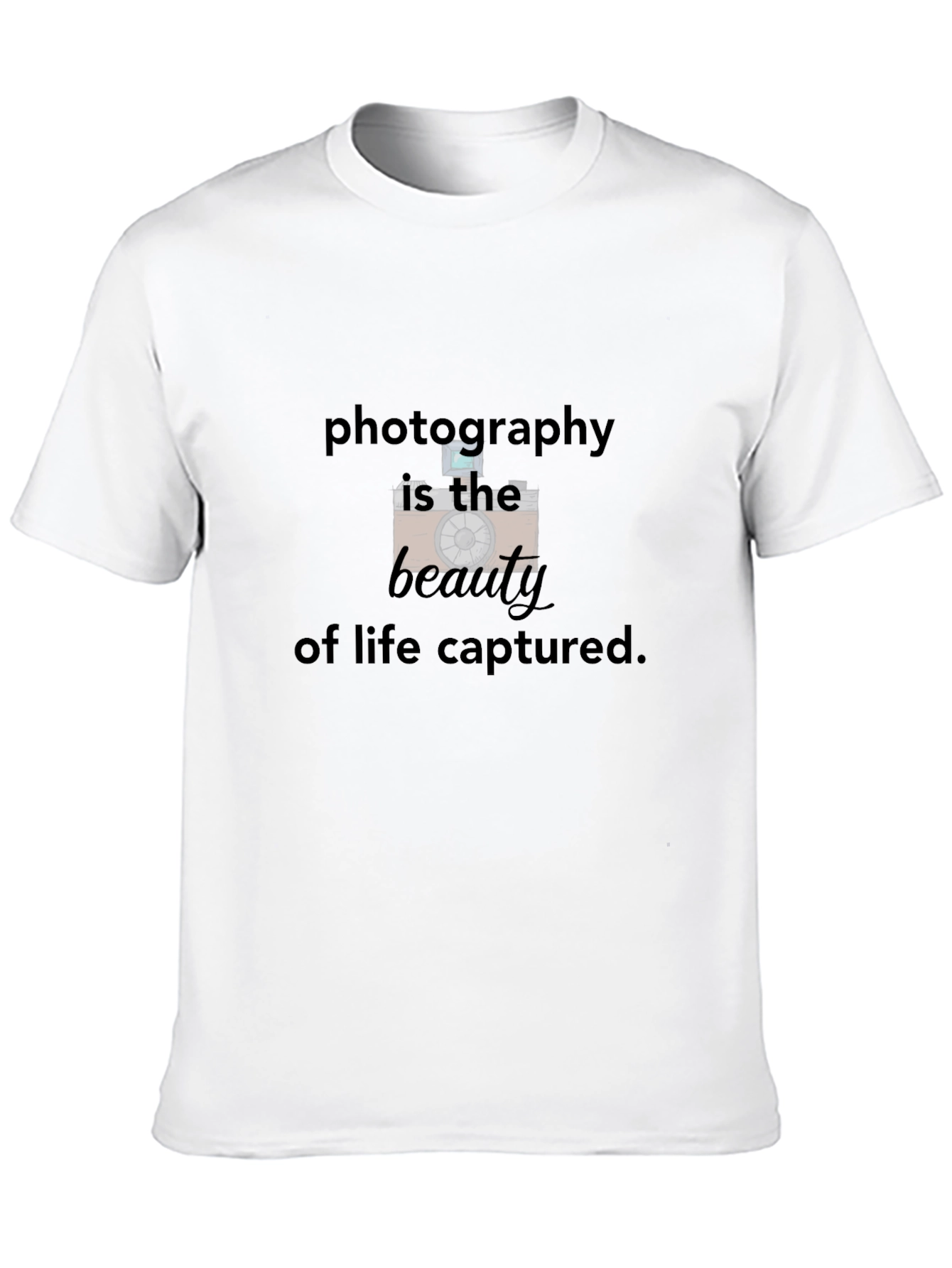Photography Beauty of Life Captured Tee