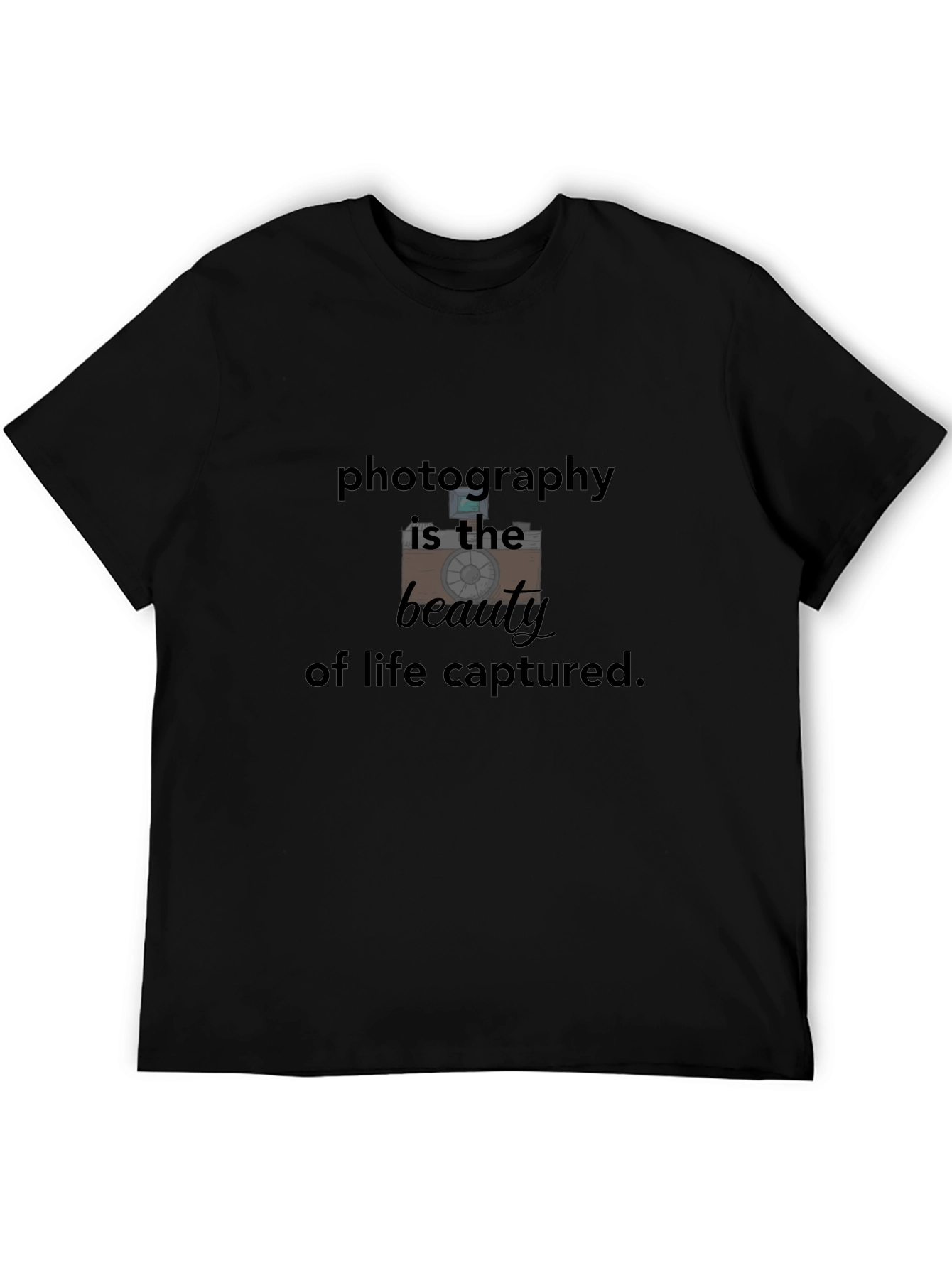 Photography Beauty of Life Captured Tee