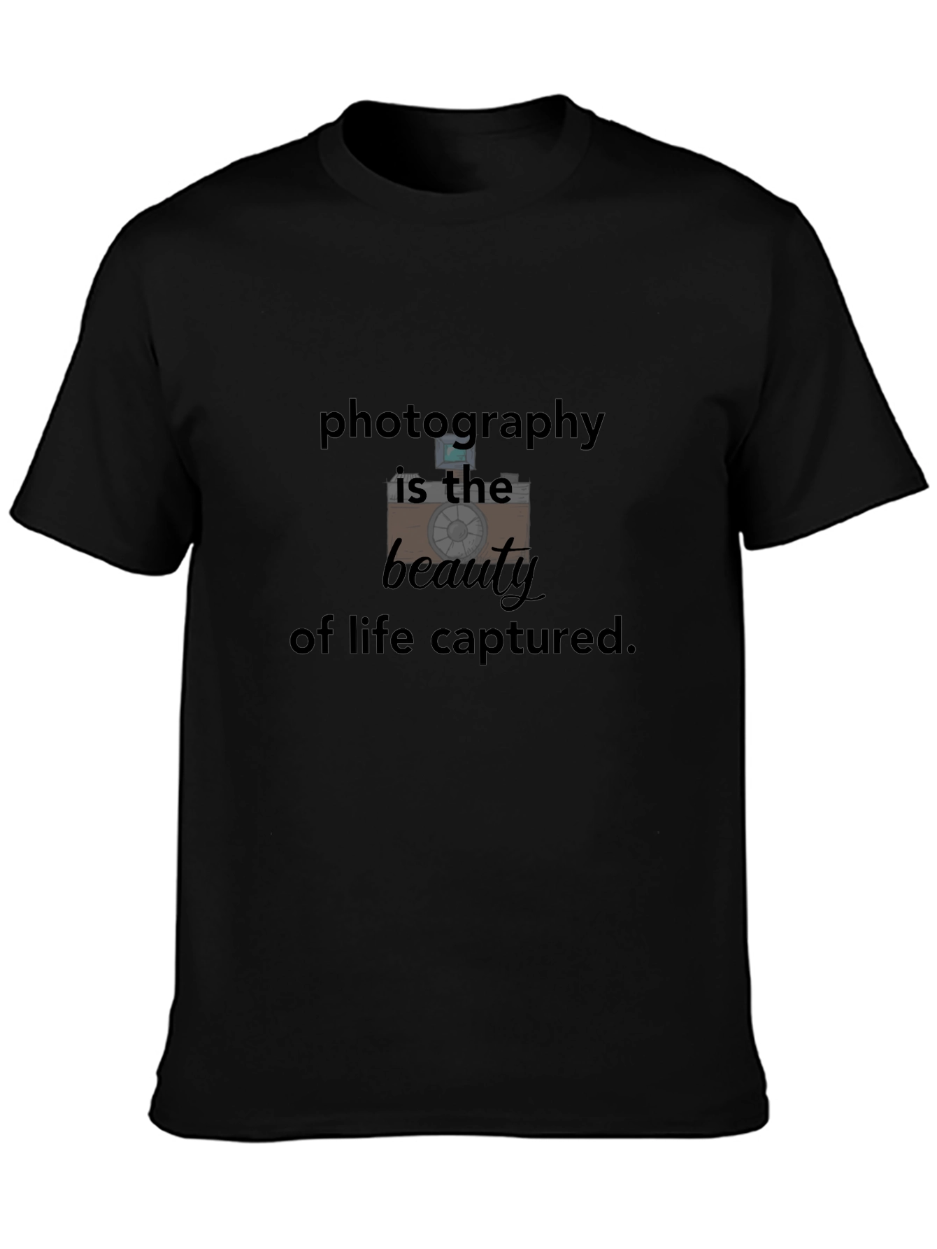 Photography Beauty of Life Captured Tee