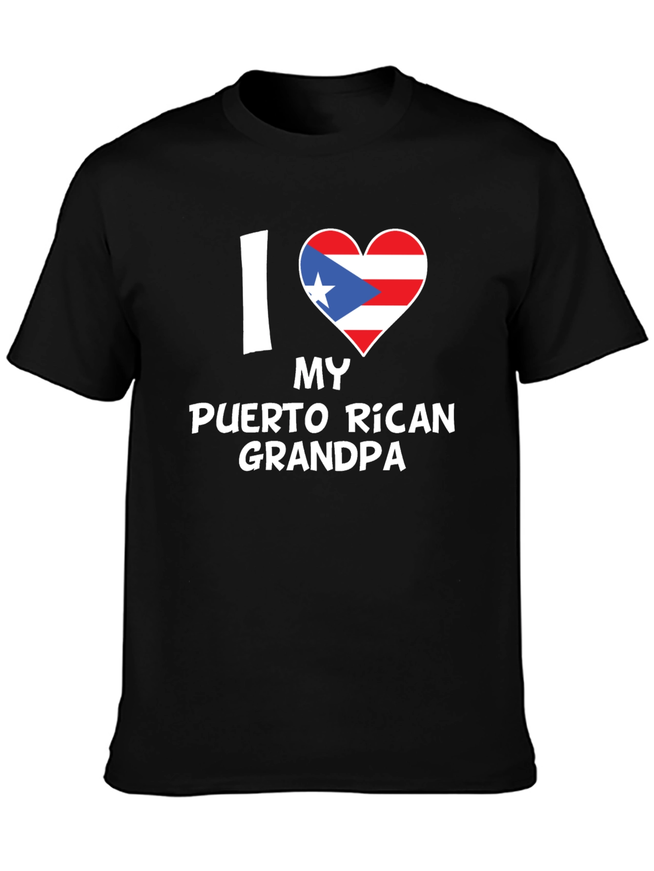 I Love My Puerto Rican Grandpa T-Shirt