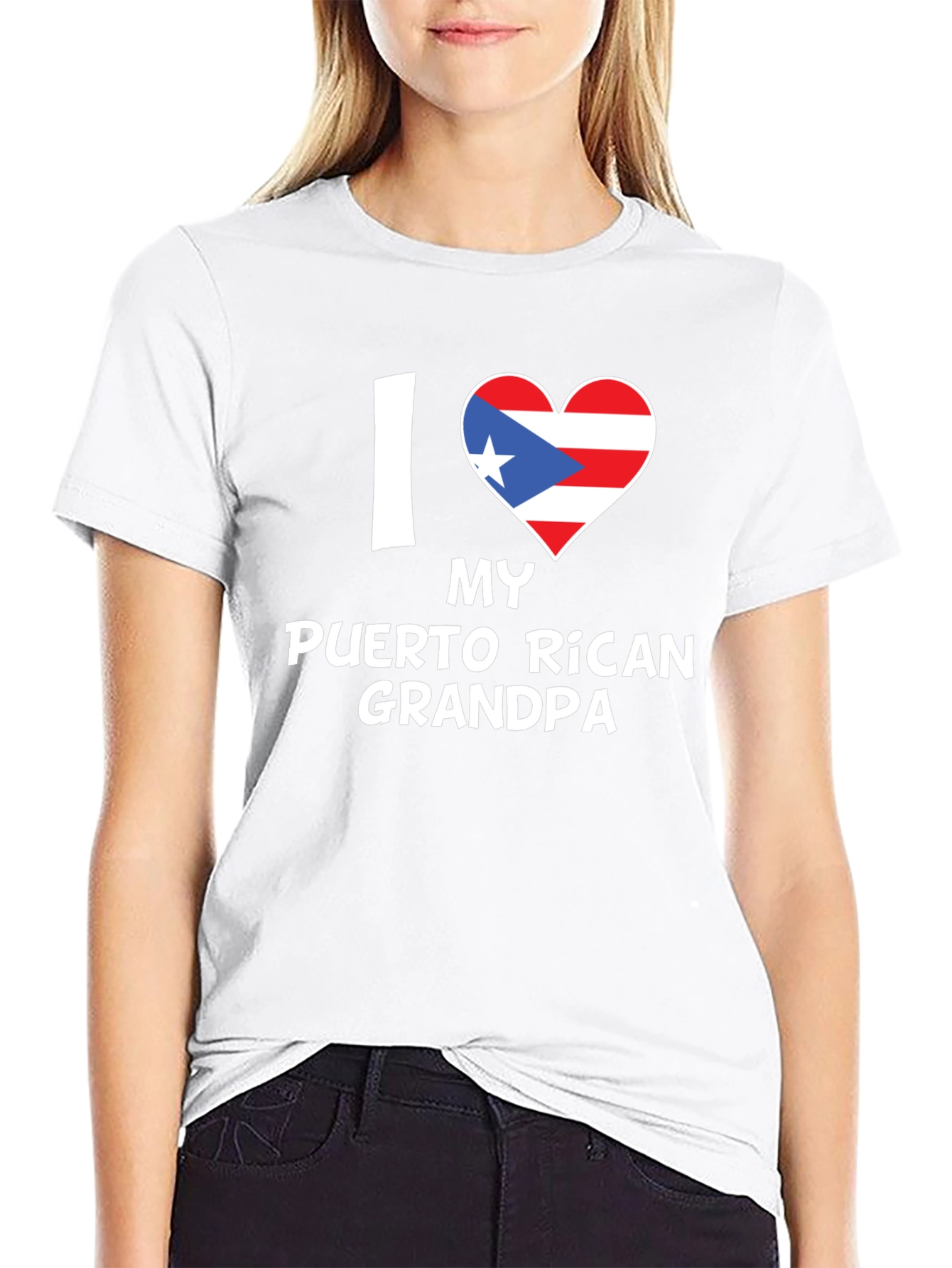 I Love My Puerto Rican Grandpa T-Shirt