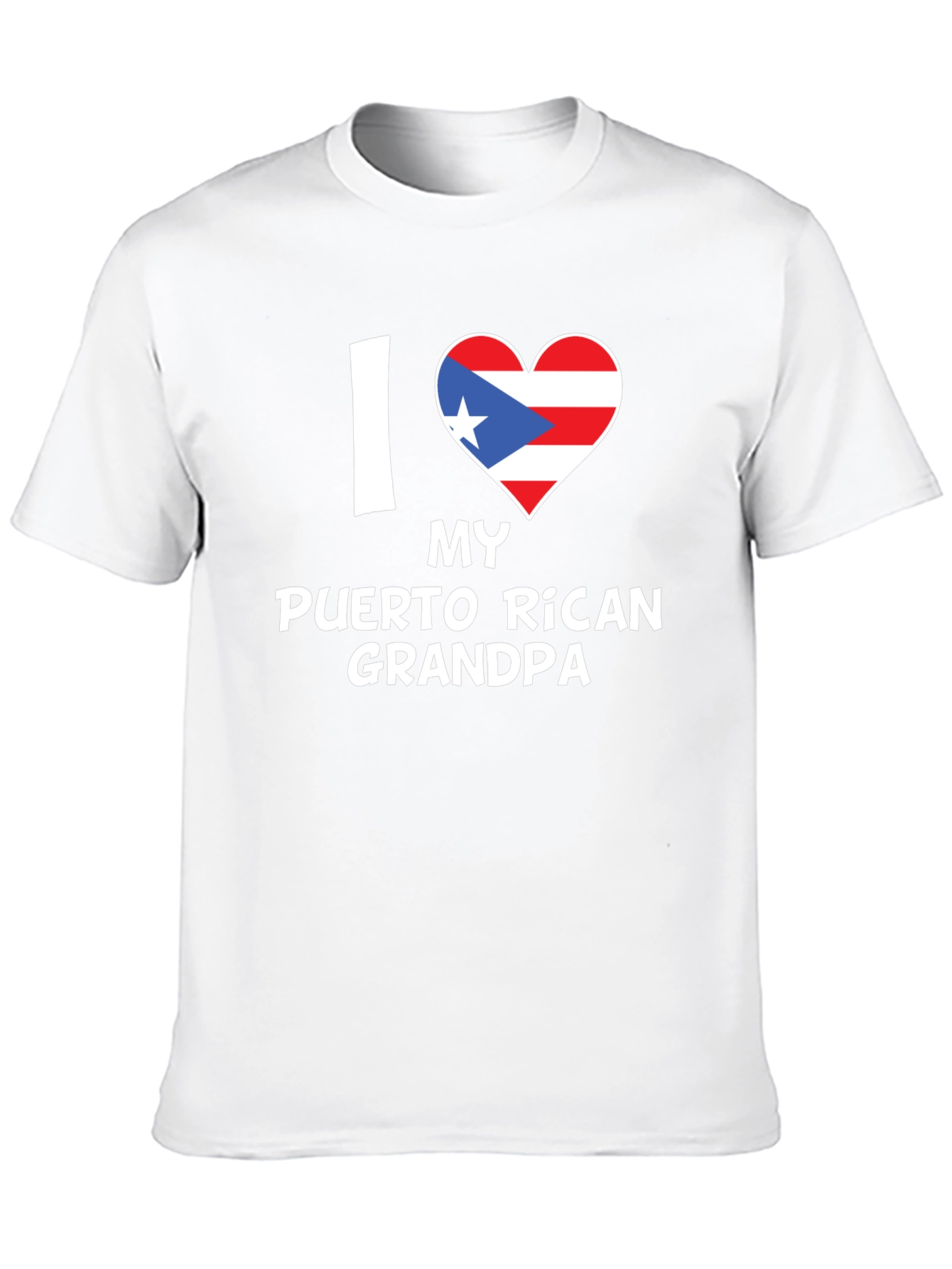 I Love My Puerto Rican Grandpa T-Shirt