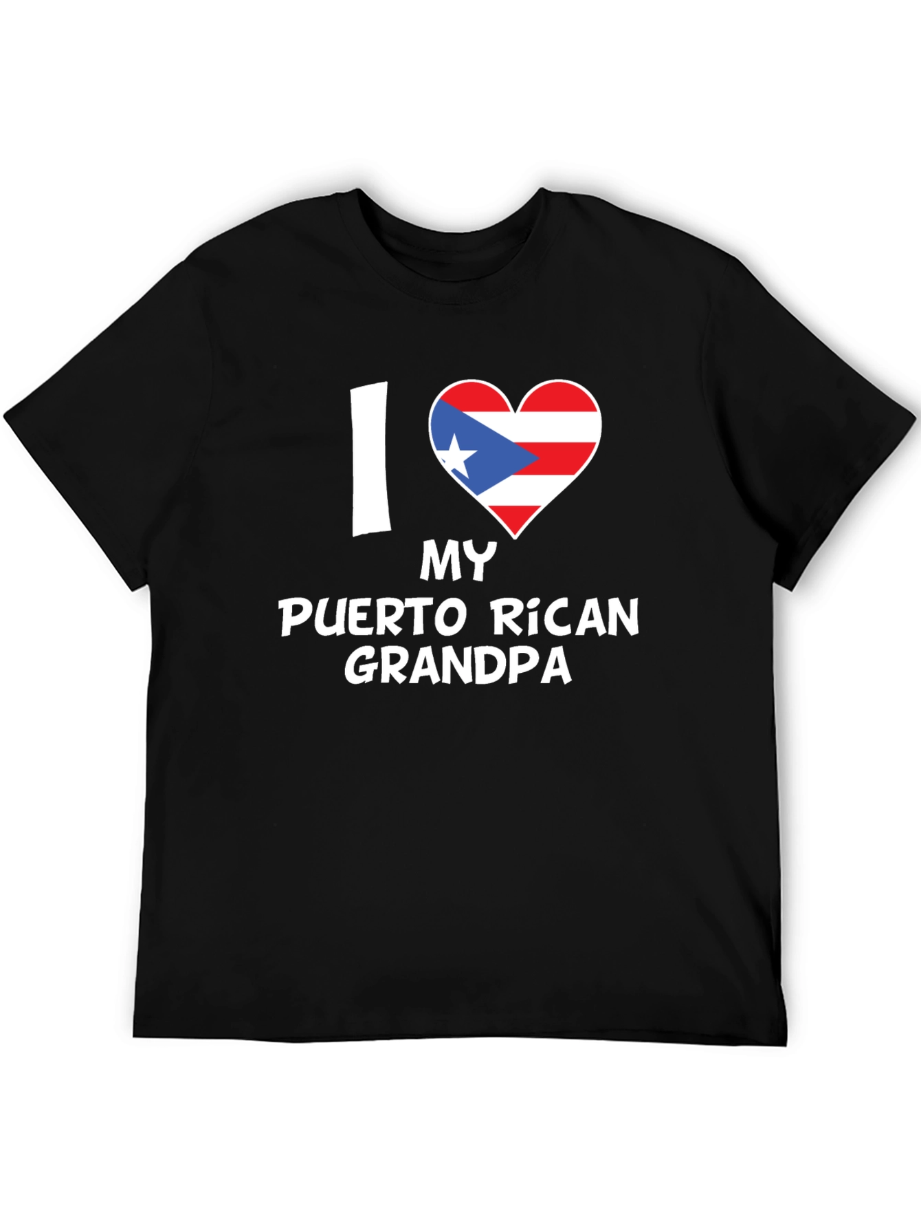 I Love My Puerto Rican Grandpa T-Shirt
