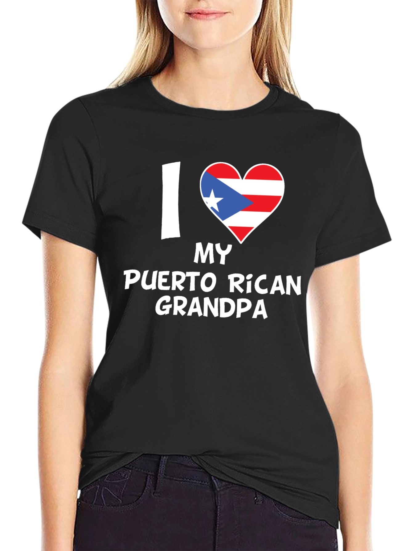 I Love My Puerto Rican Grandpa T-Shirt
