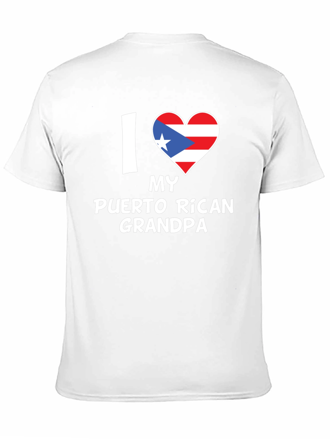 I Love My Puerto Rican Grandpa T-Shirt